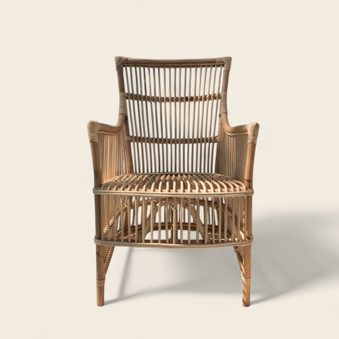 RATTAN SOFA WITH ARMS