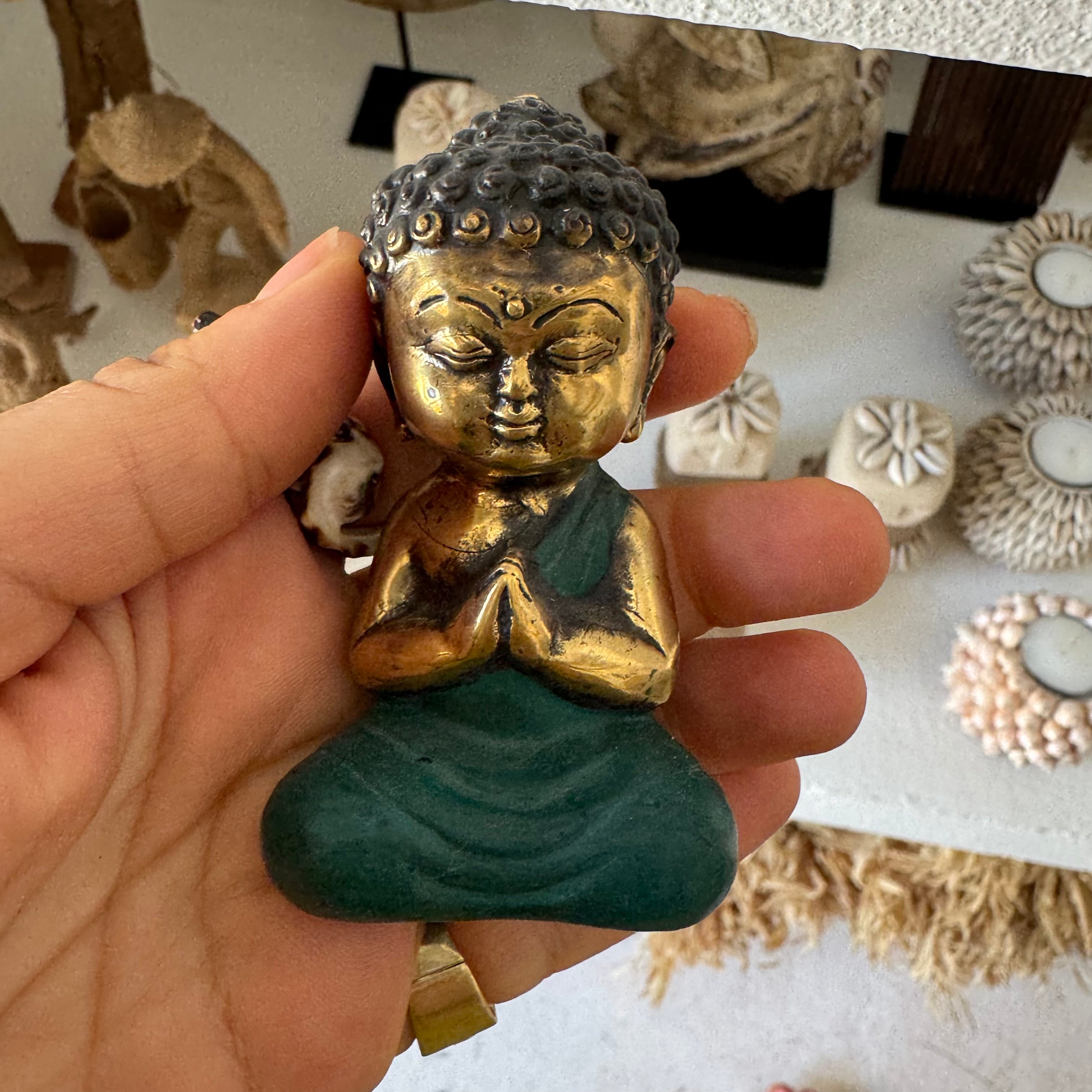Mini budha Yeşil