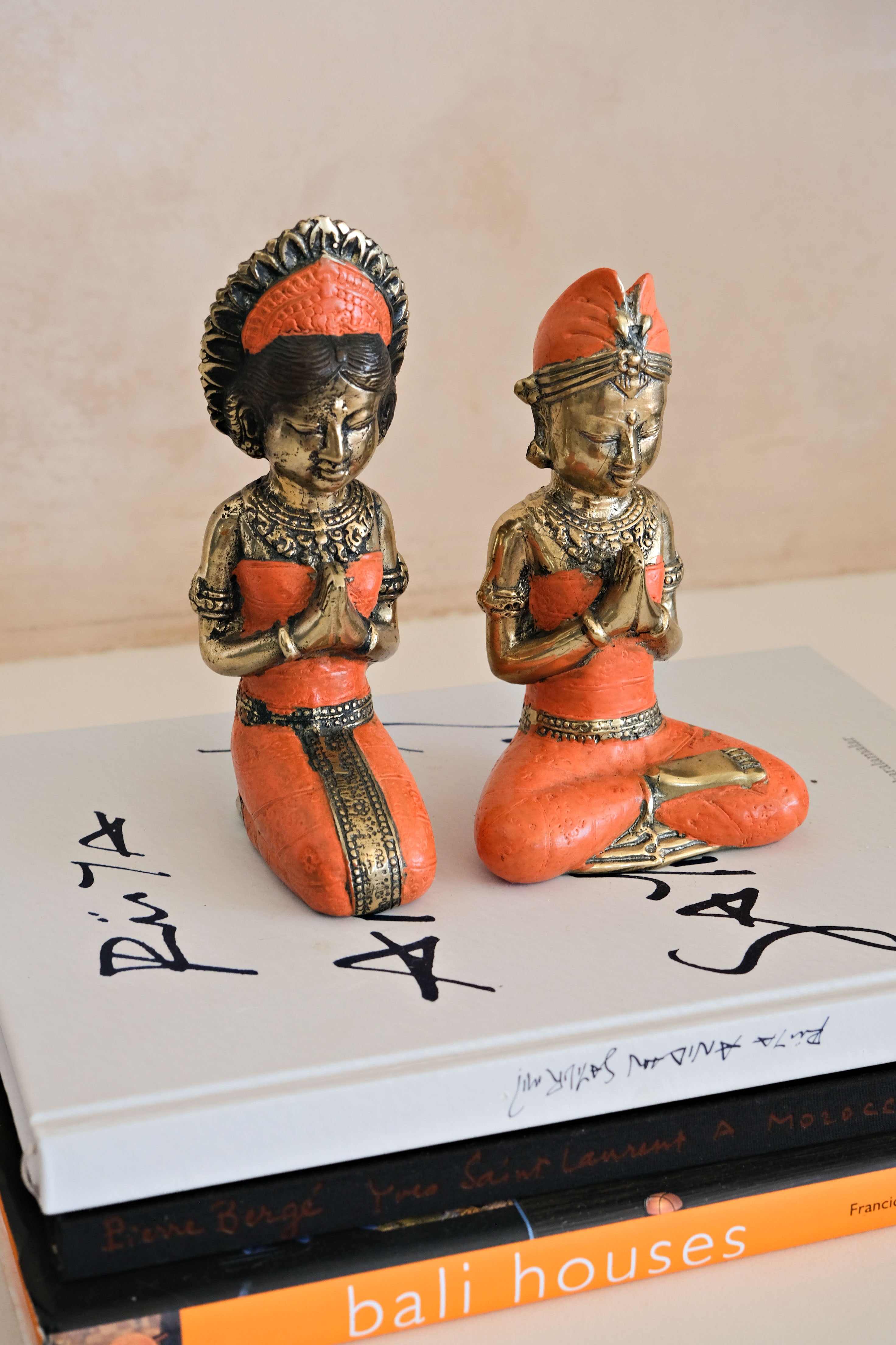 SANTA BRONZ BİBLO Turuncu