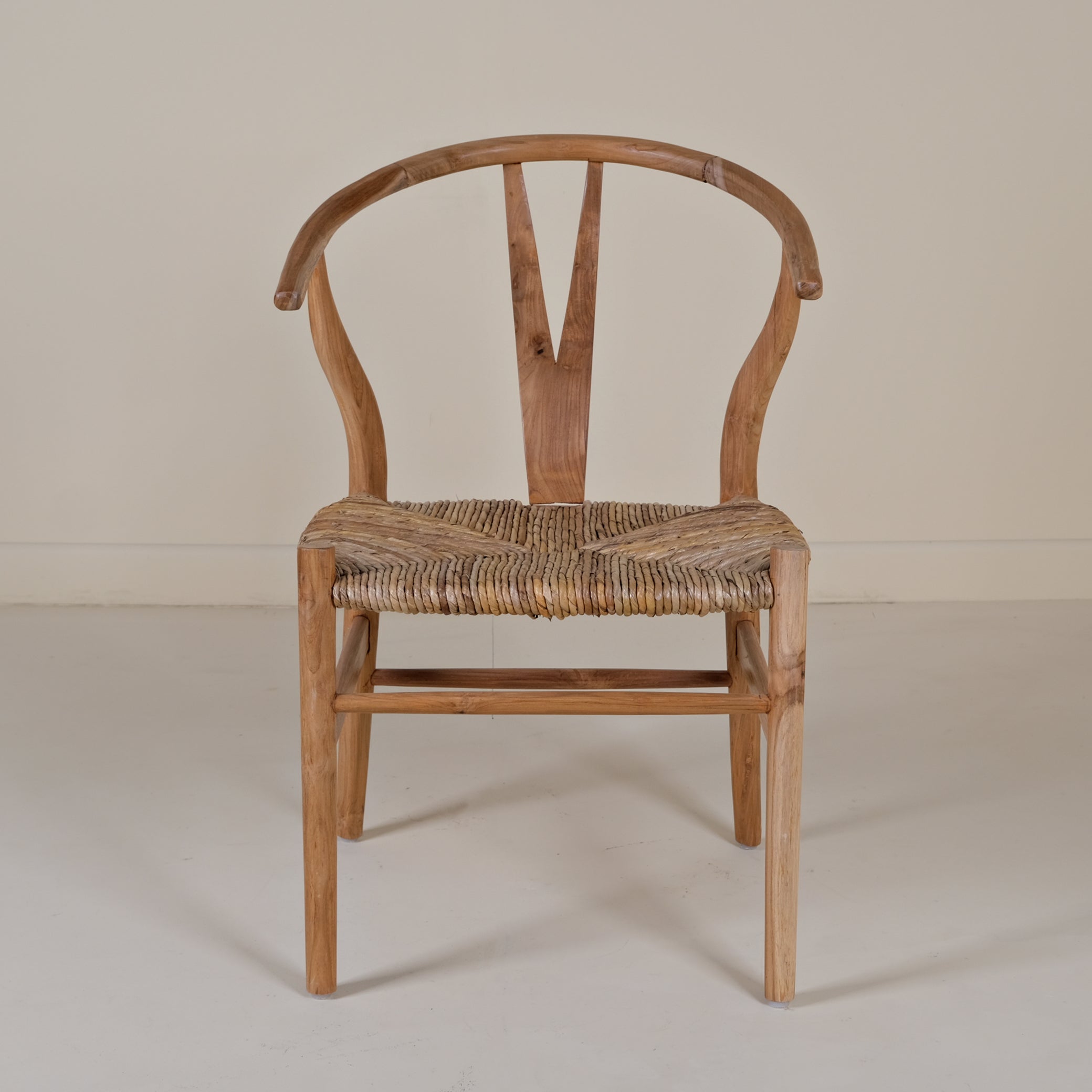 WISHBONE BANANA FIBER CHAIR