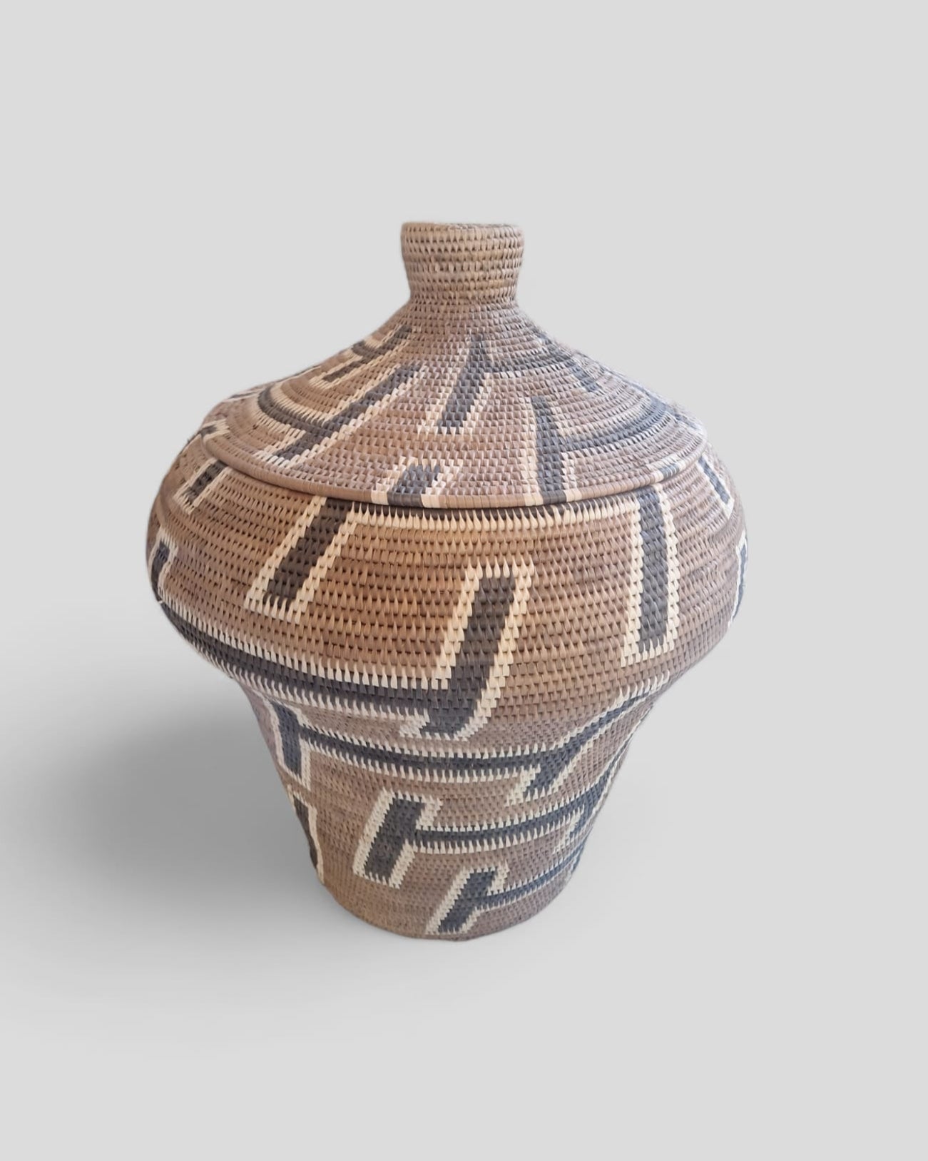 RATTAN DEKORATİF VAZO XL