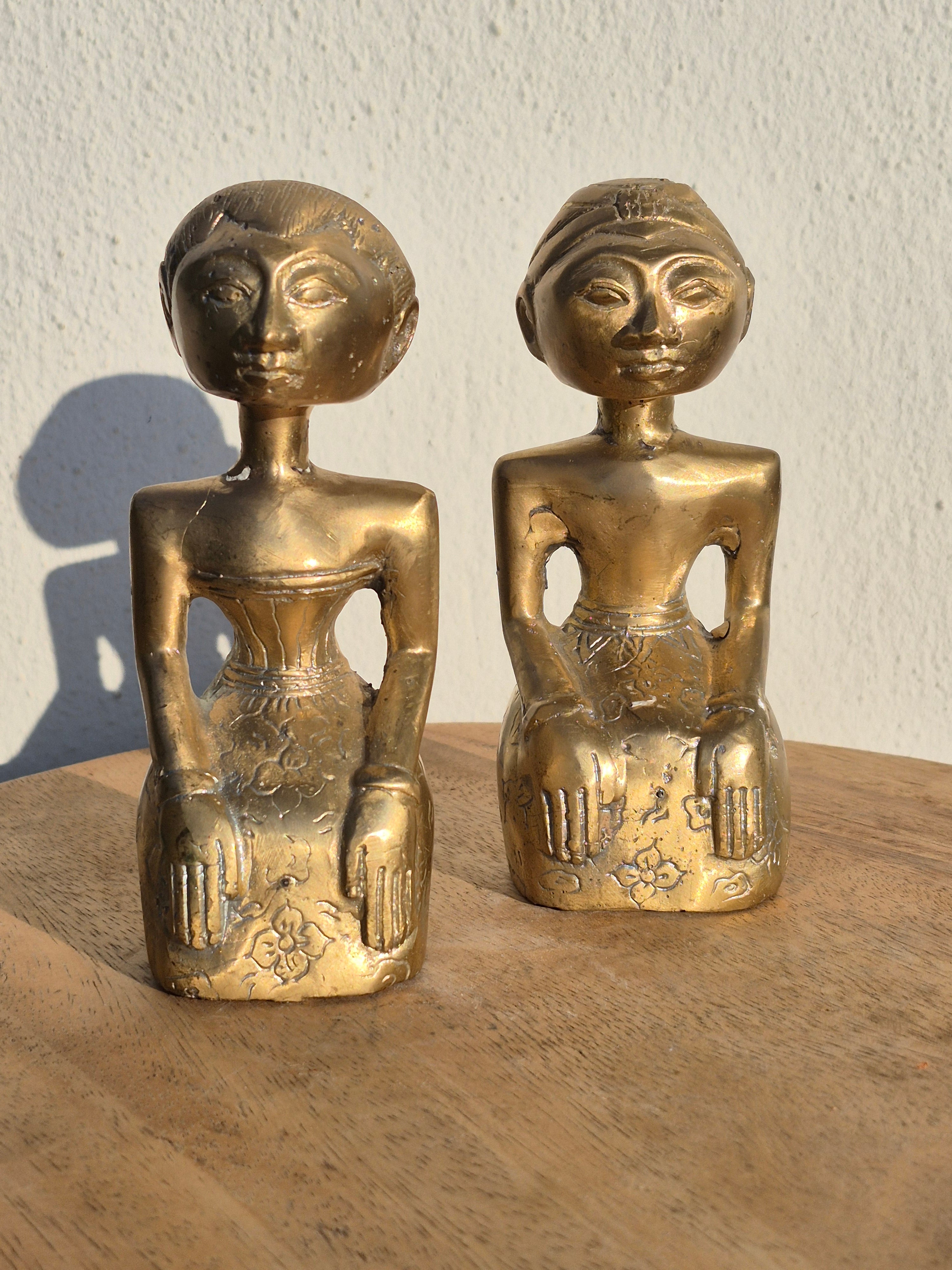 Couple Balineese Biblo - Gold