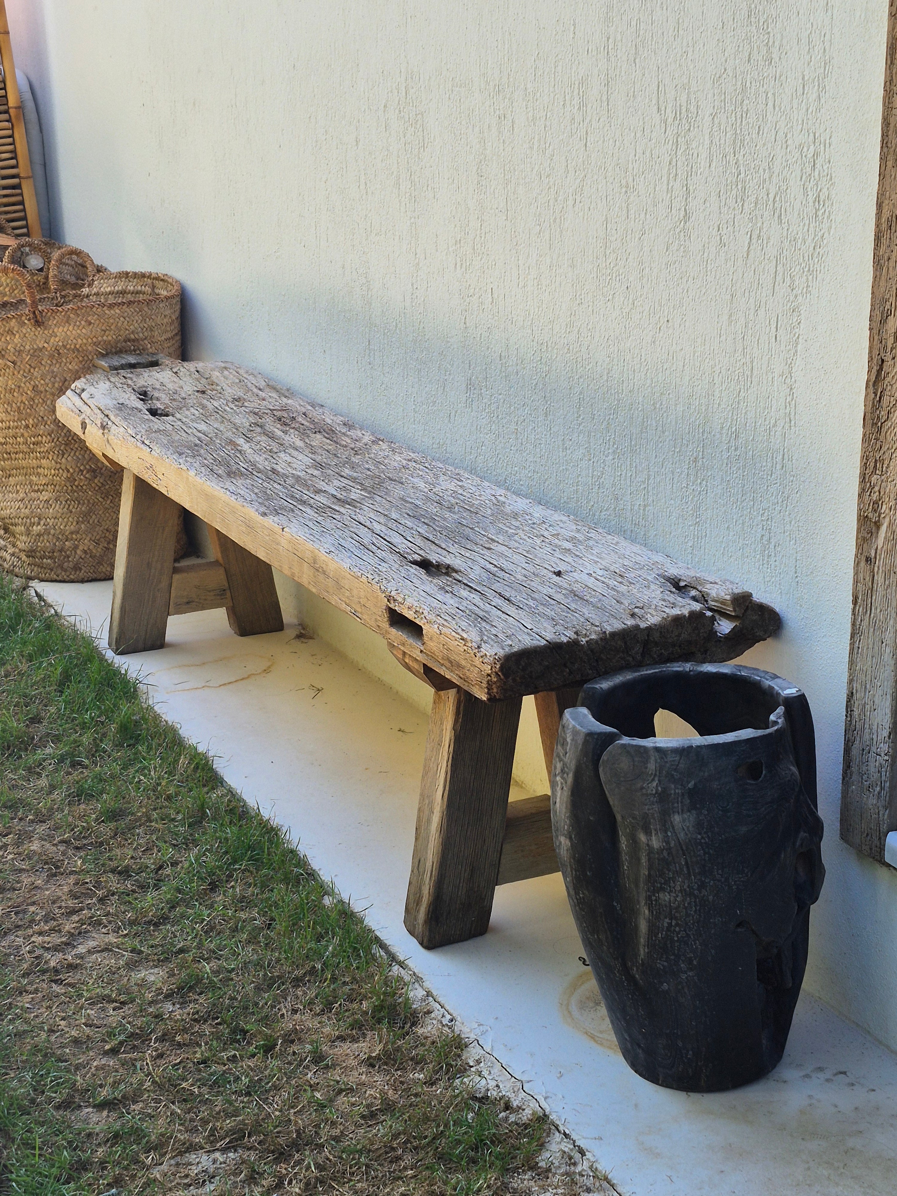 RECYCLE TEAK BENCH