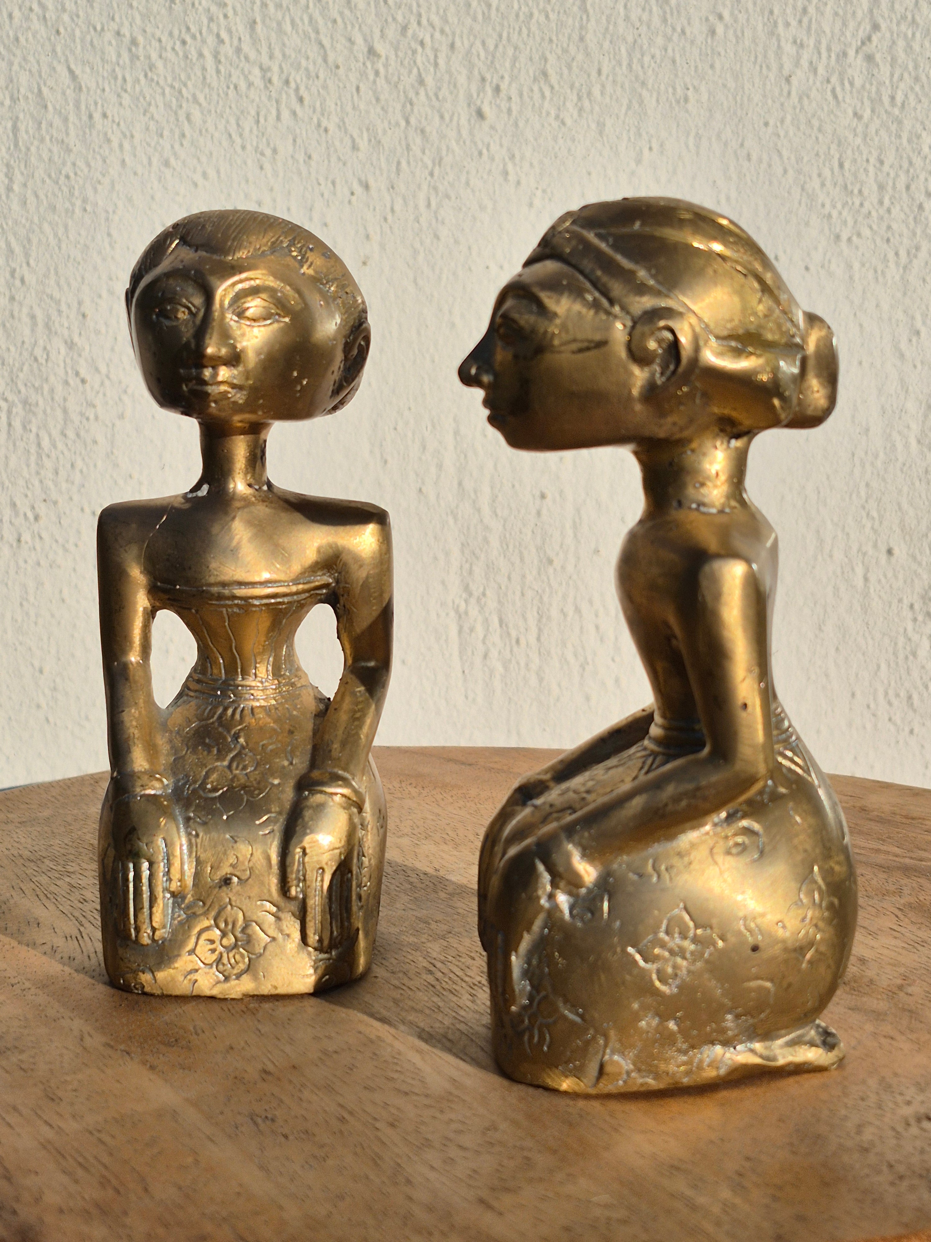 Couple Balineese Biblo - Gold