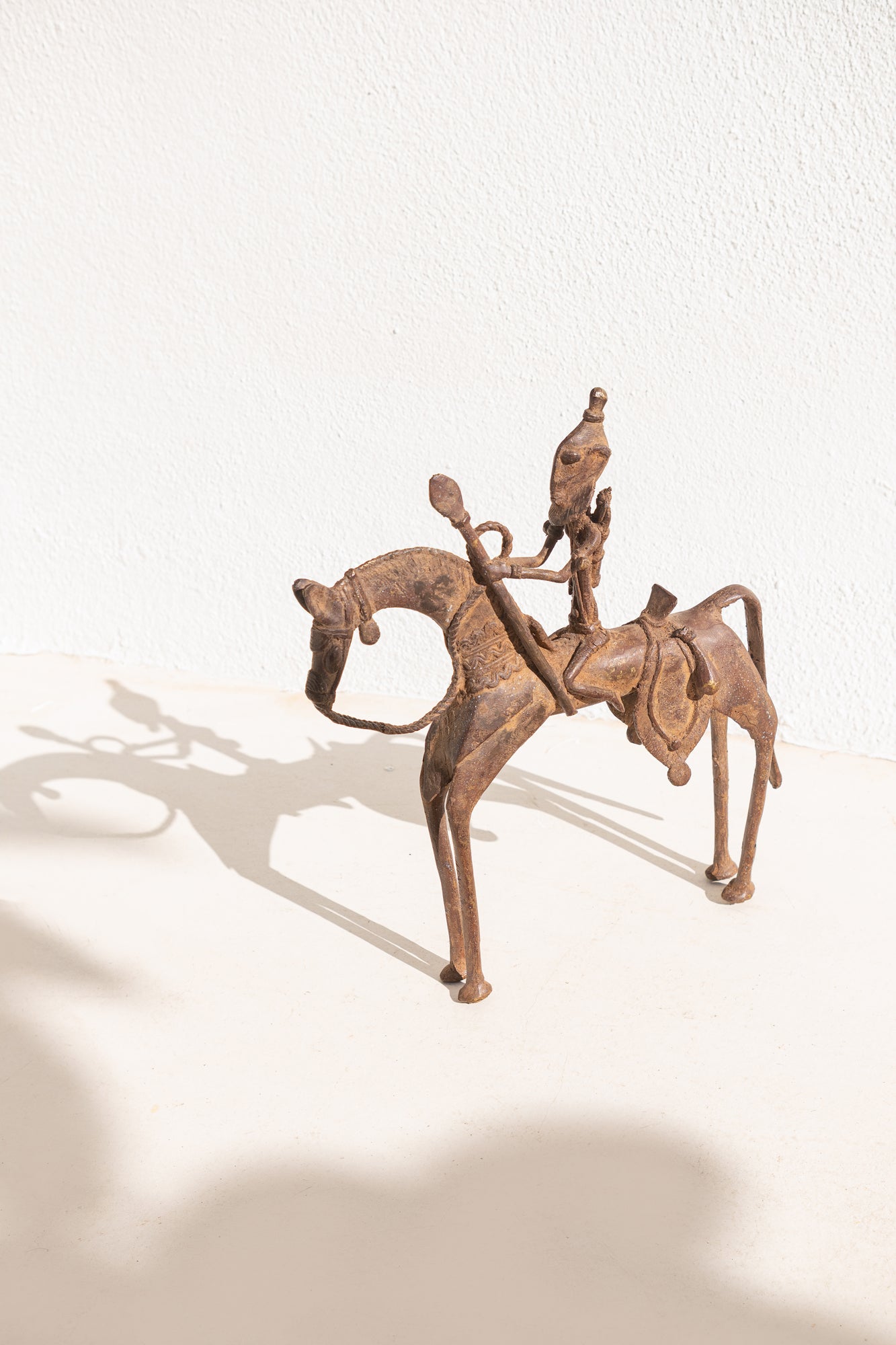 FAS ESKİTME DEMİR ATLI FİGÜR