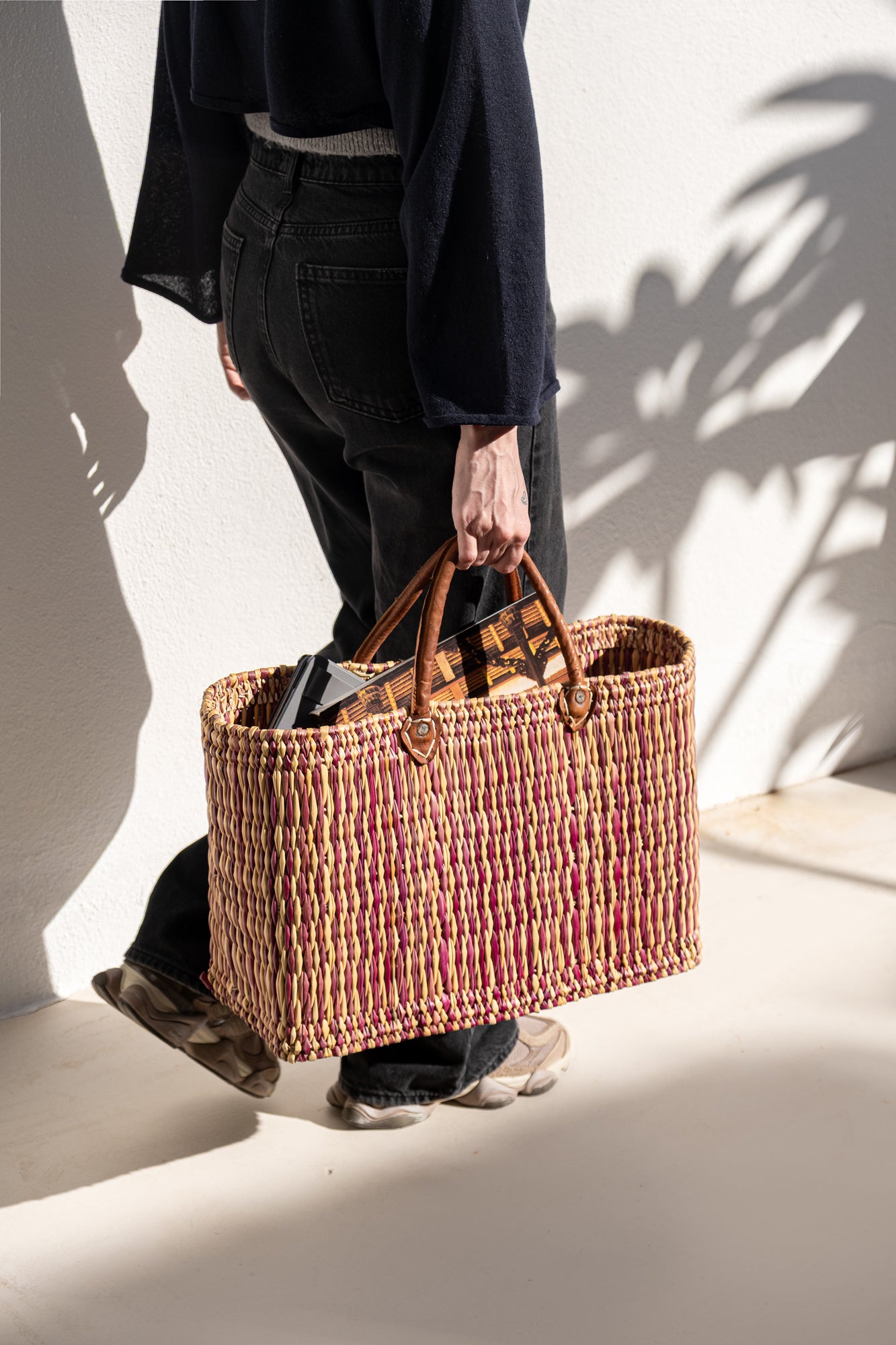 MOROC HASIR ÇANTA RED