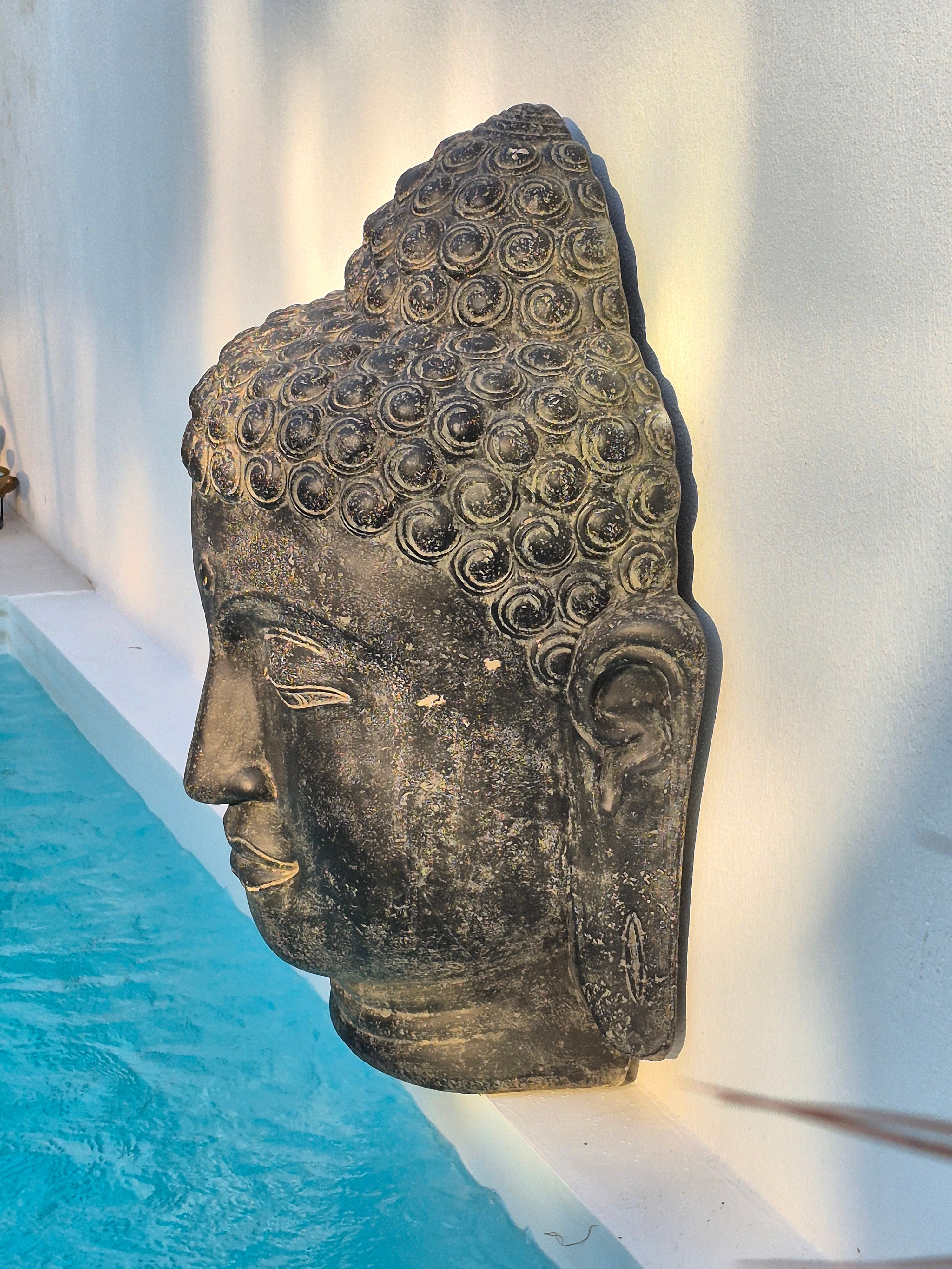 BIG BUDDHA BUST 100CM