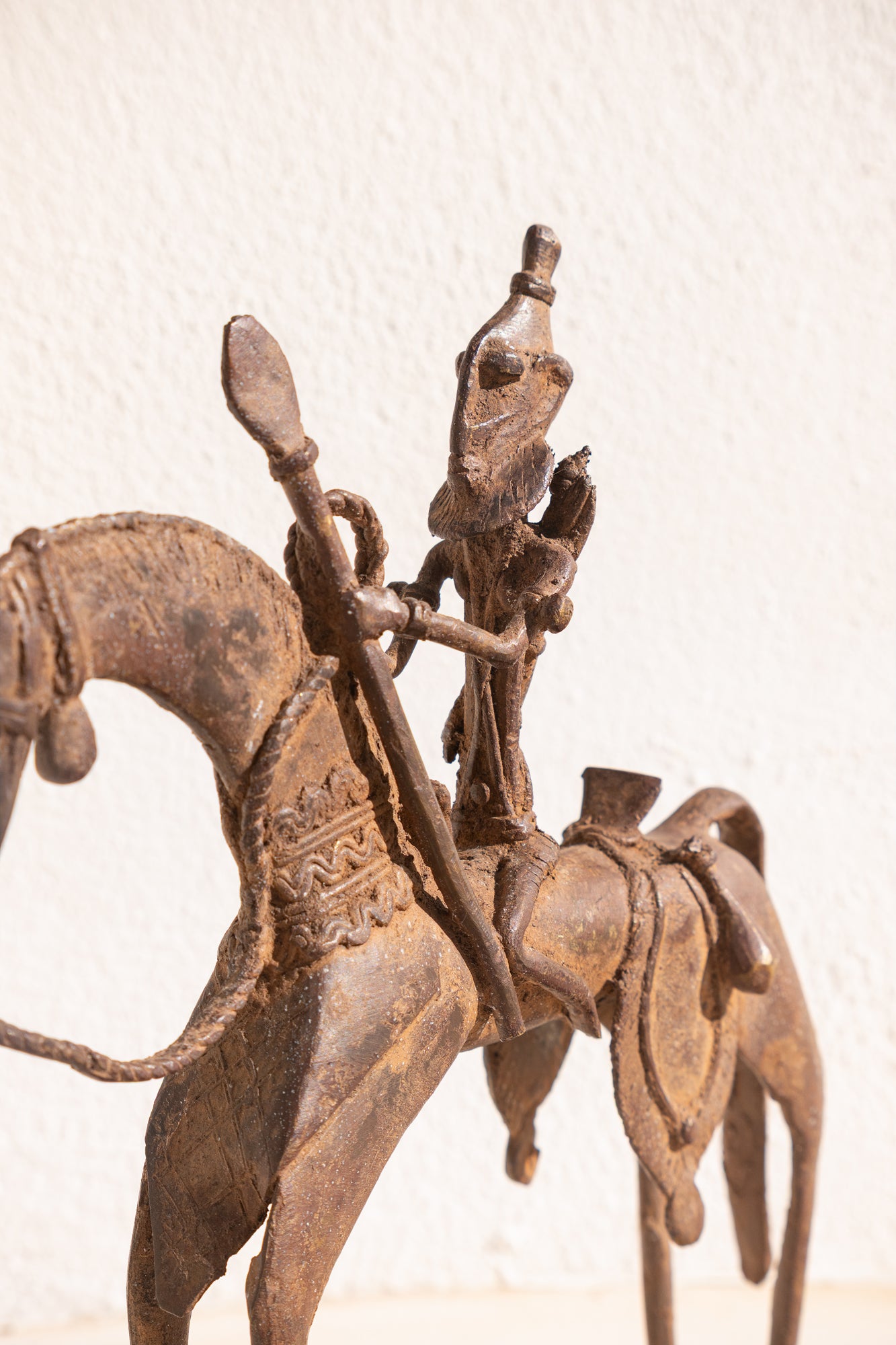 FAS ESKİTME DEMİR ATLI FİGÜR