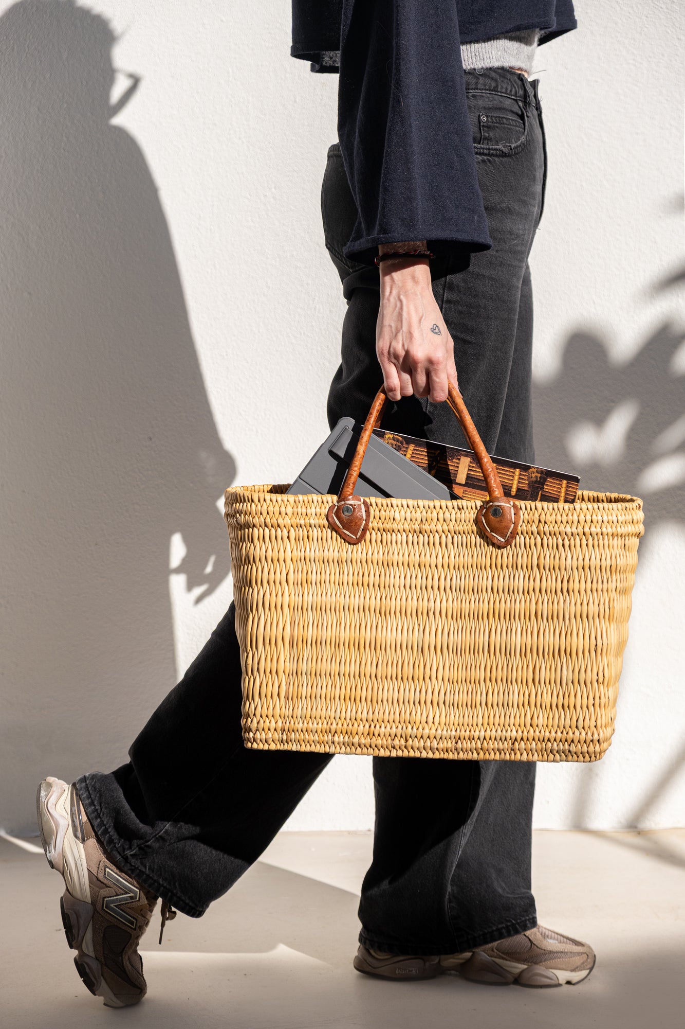 MOROC HASIR ÇANTA NATUREL