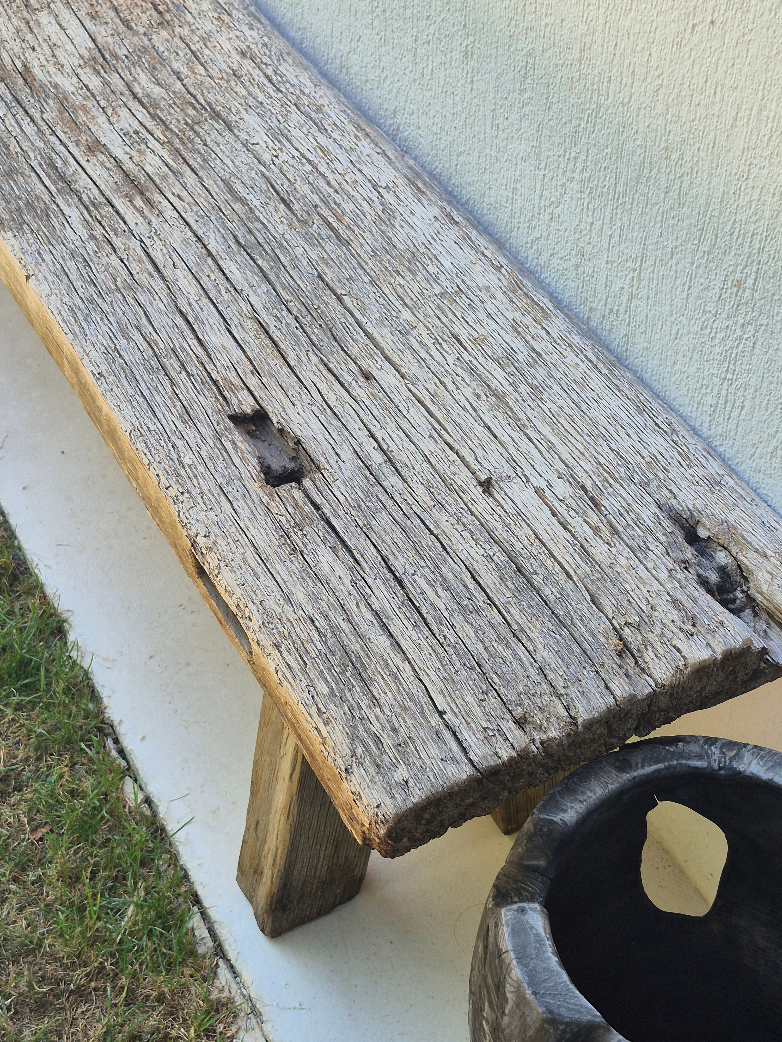 RECYCLE TEAK BENCH