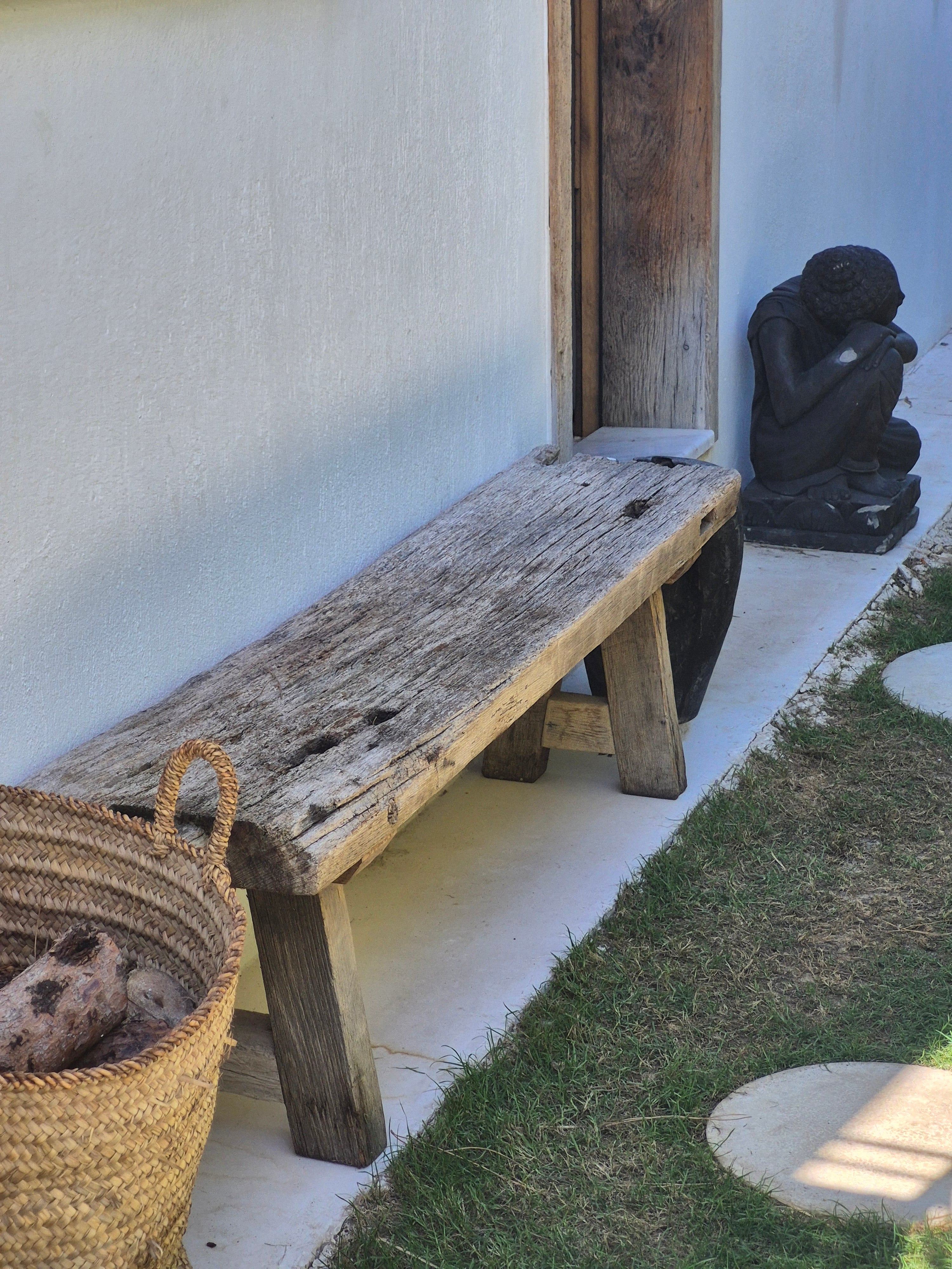 RECYCLE TEAK BENCH