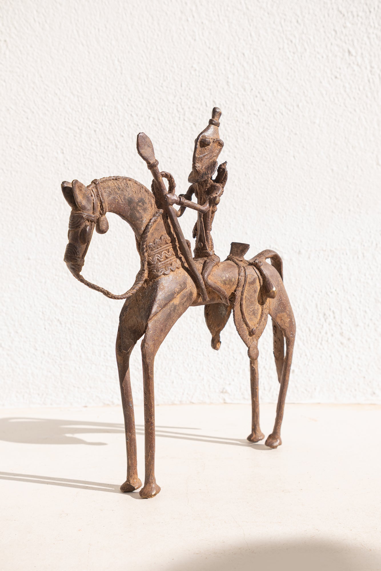 FAS ESKİTME DEMİR ATLI FİGÜR