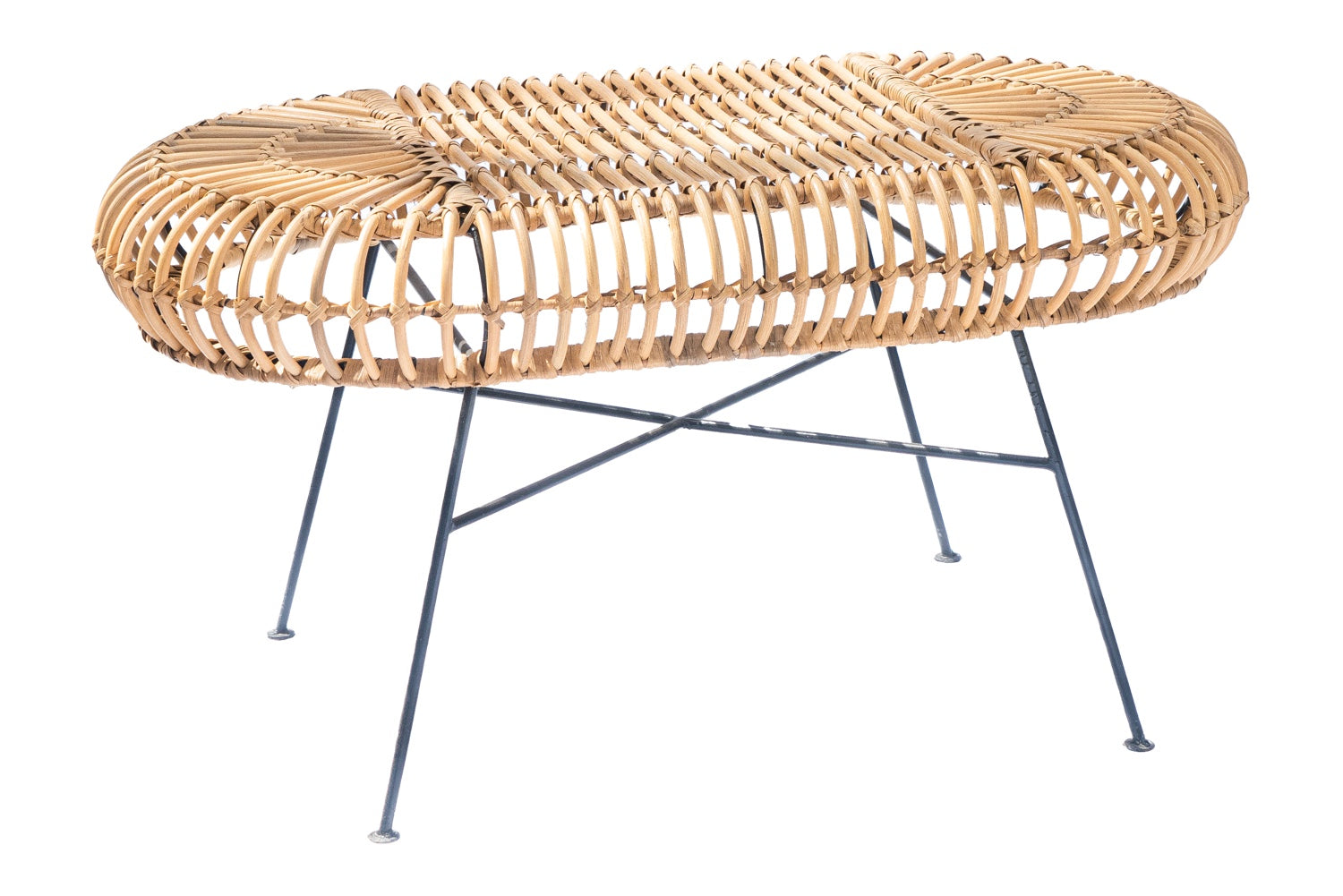RATTAN LARGE BENCH – Lebon Home