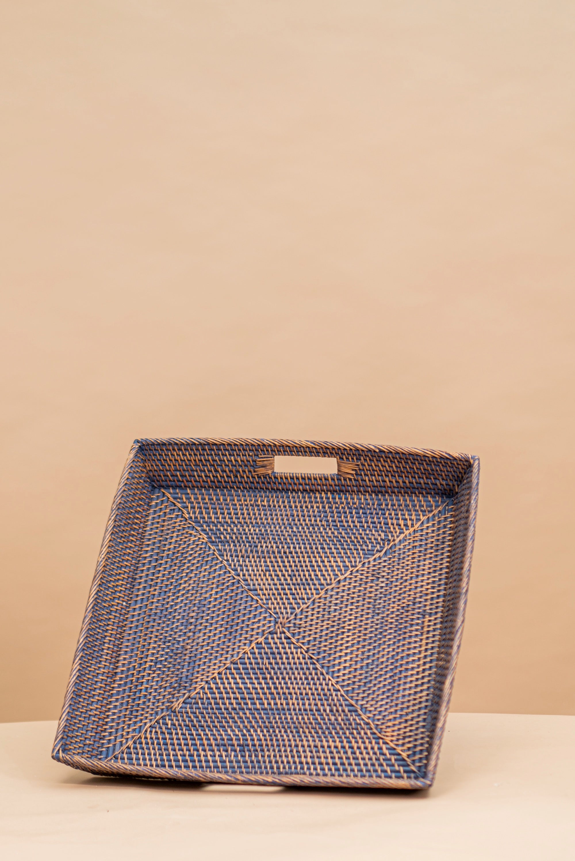 RATTAN HANDLE TRAY