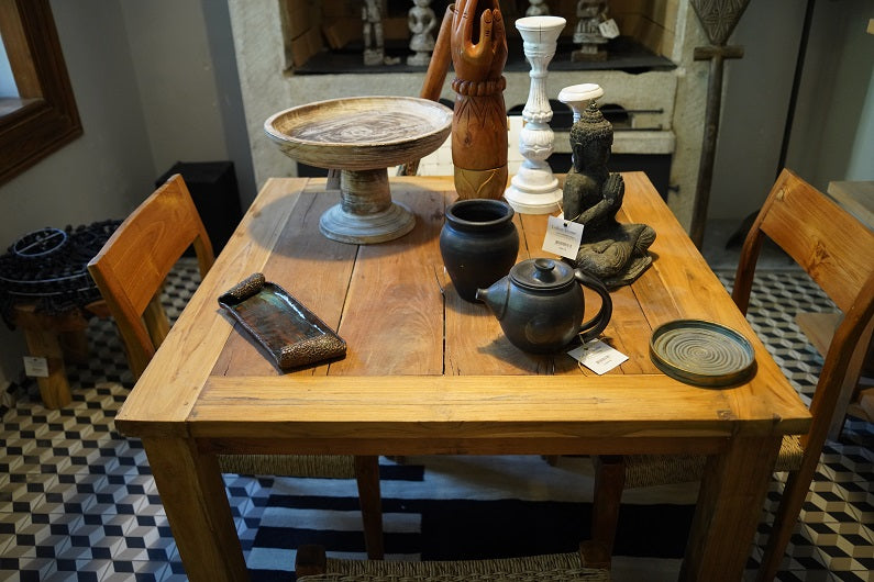 TEAK SQUARE TABLE M
