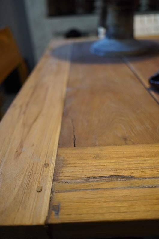 TEAK SQUARE TABLE M