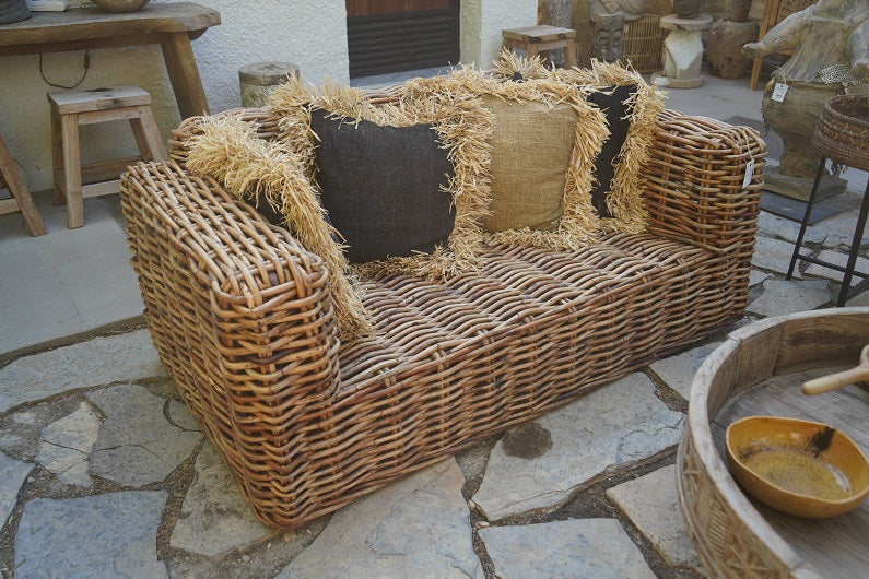 KING 2-SEAT SOFA NATURAL