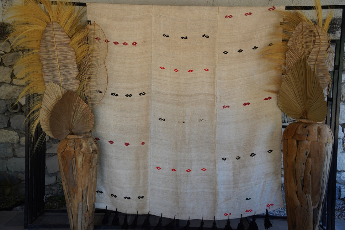 HEMP CARPET PATTERNED