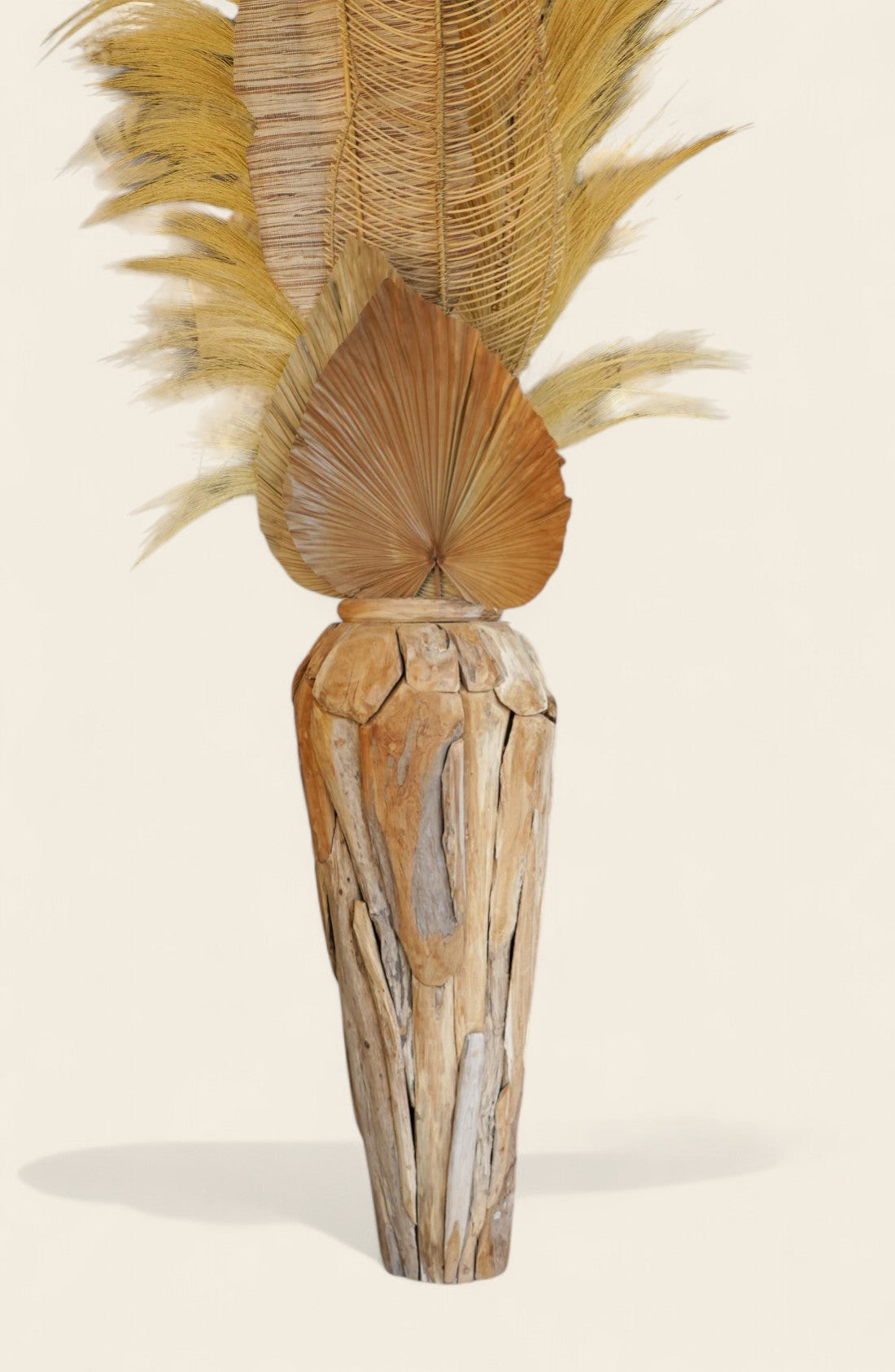 120CM WOOD VASE