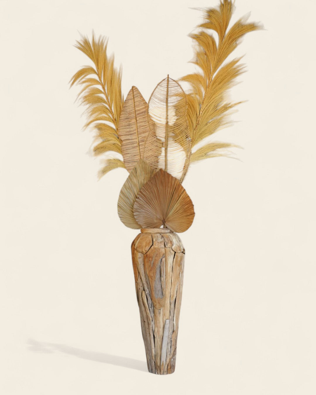 80 CM WOOD VASE