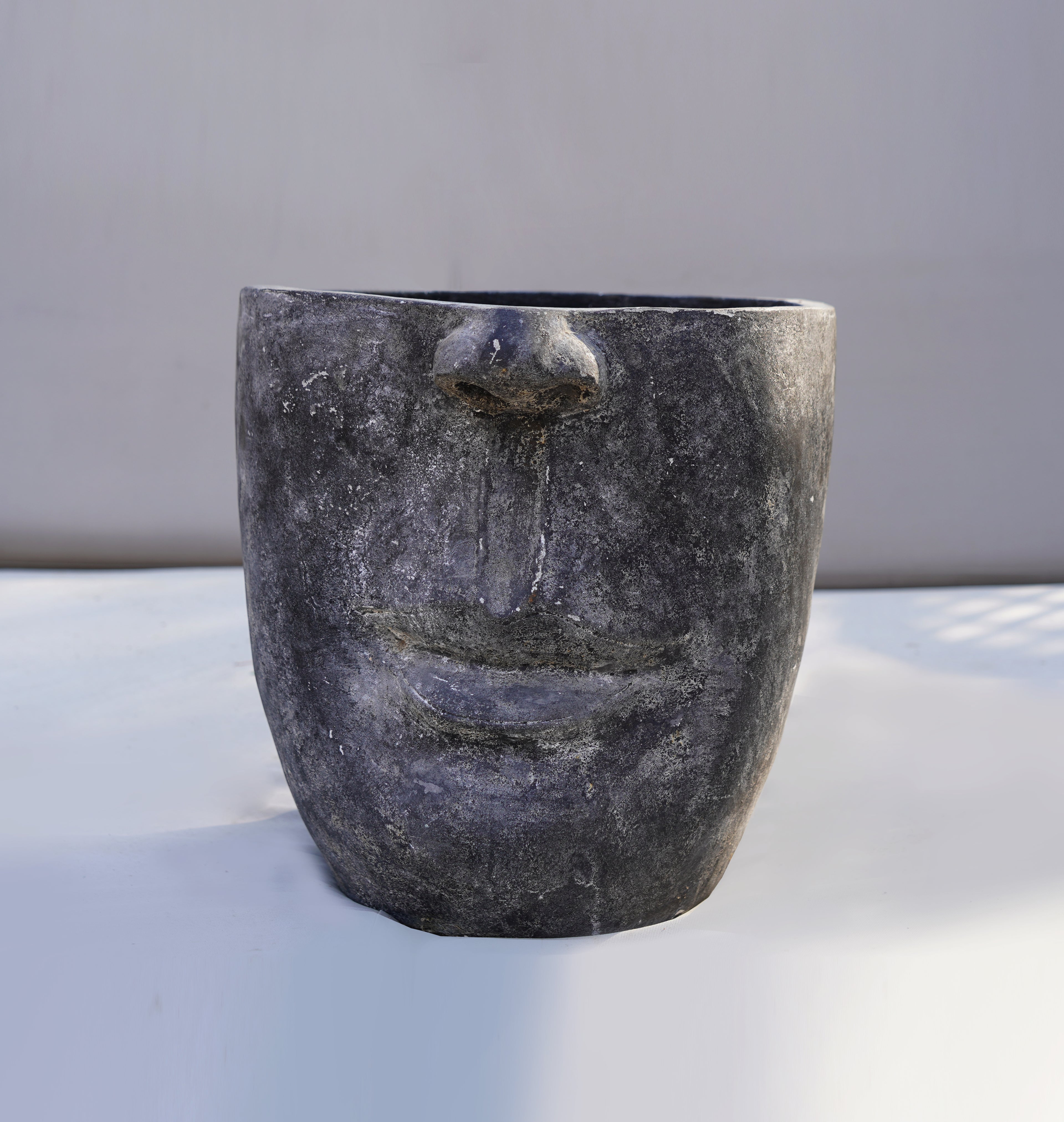 HALF FACE SCULPTURE L