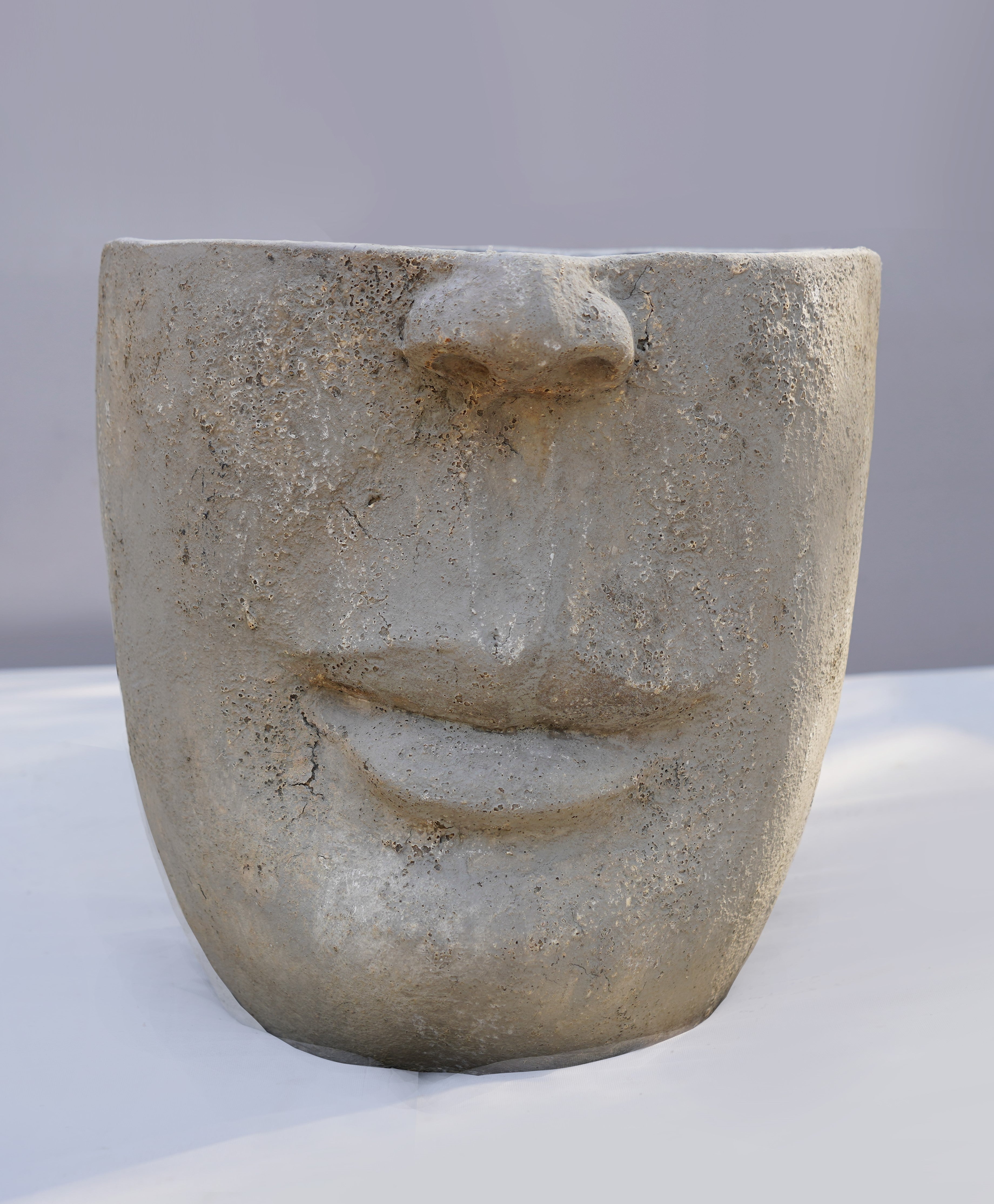 HALF FACE SCULPTURE L
