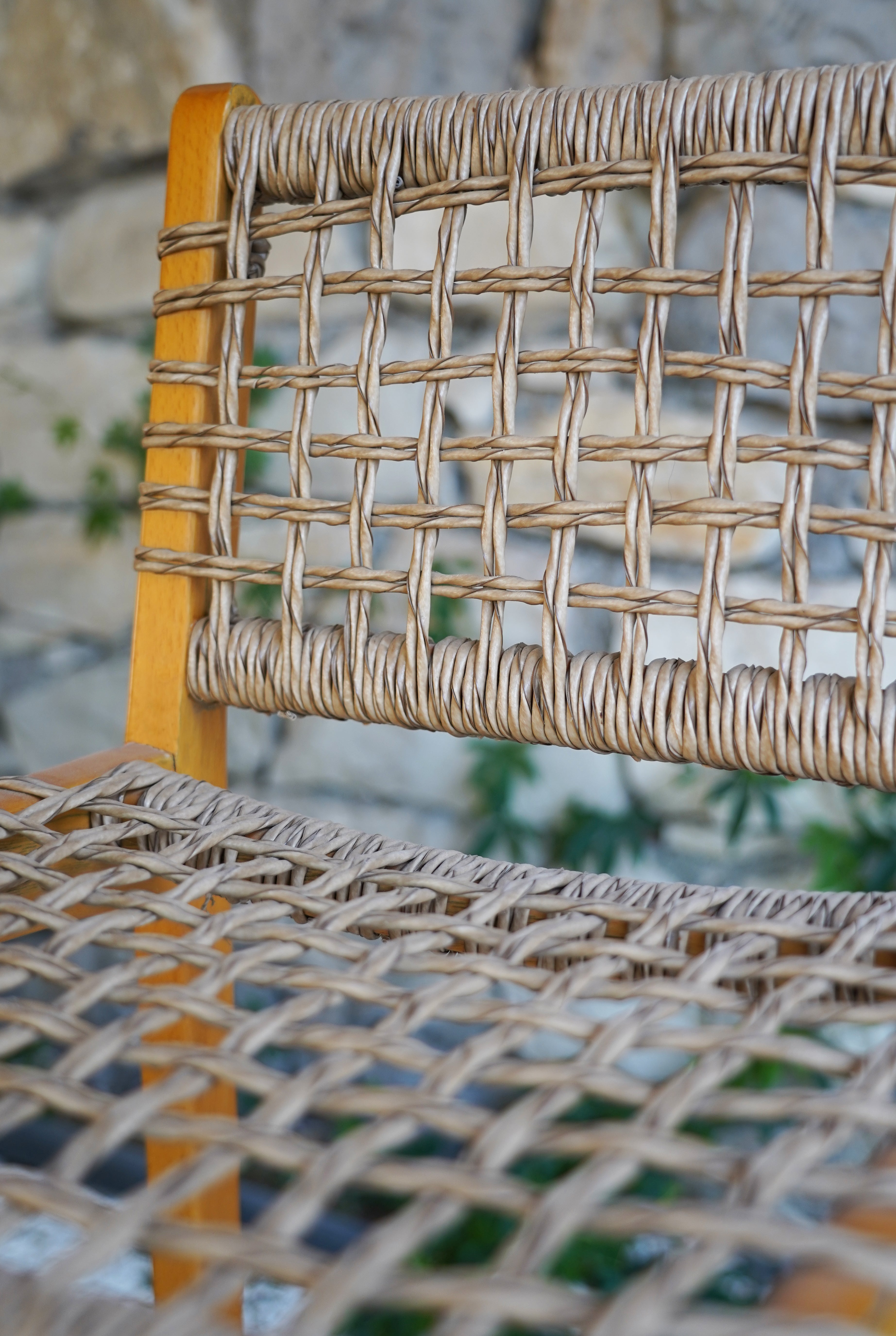 KNITTED BAR CHAIR CREAM