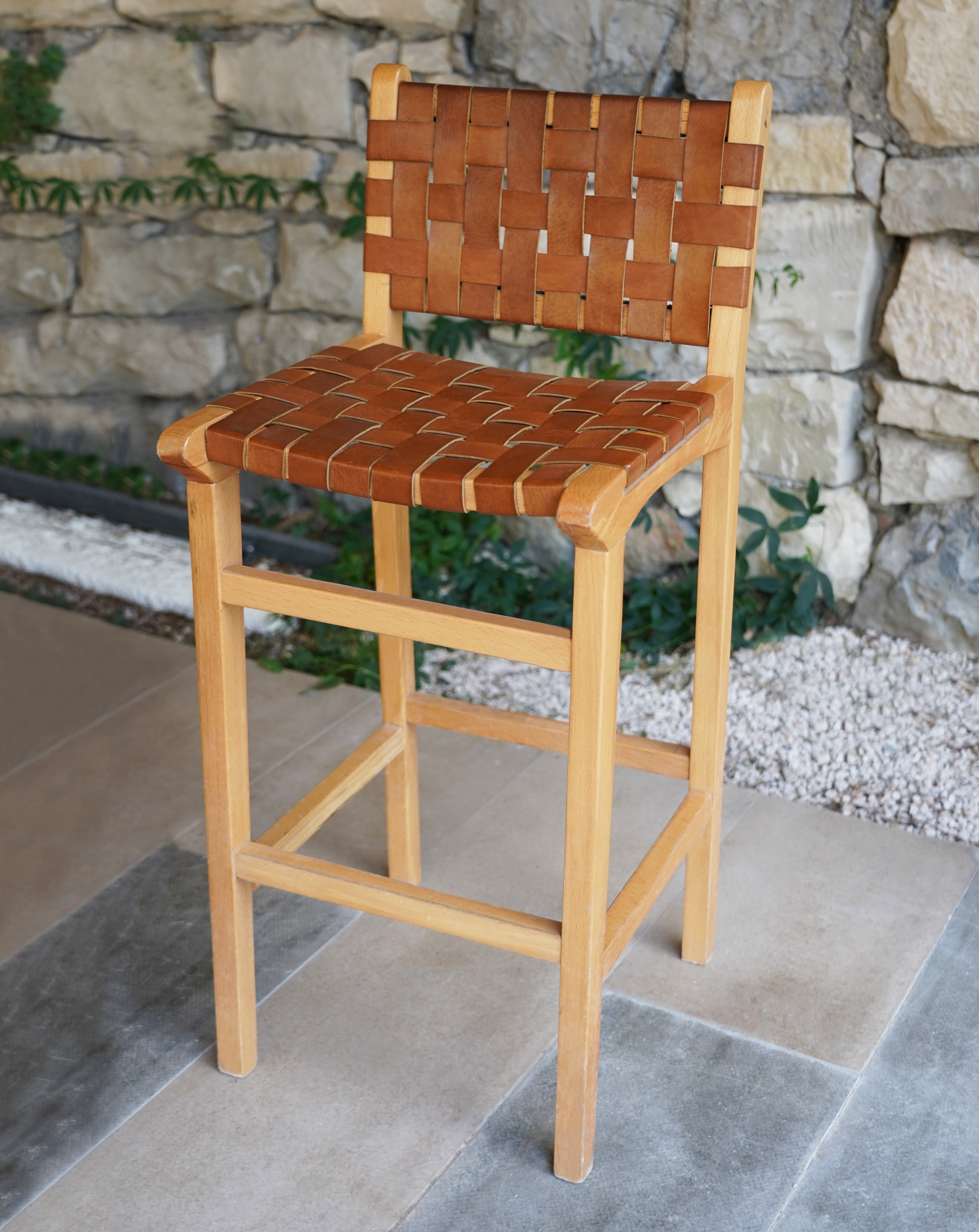 KNITTED BAR CHAIR