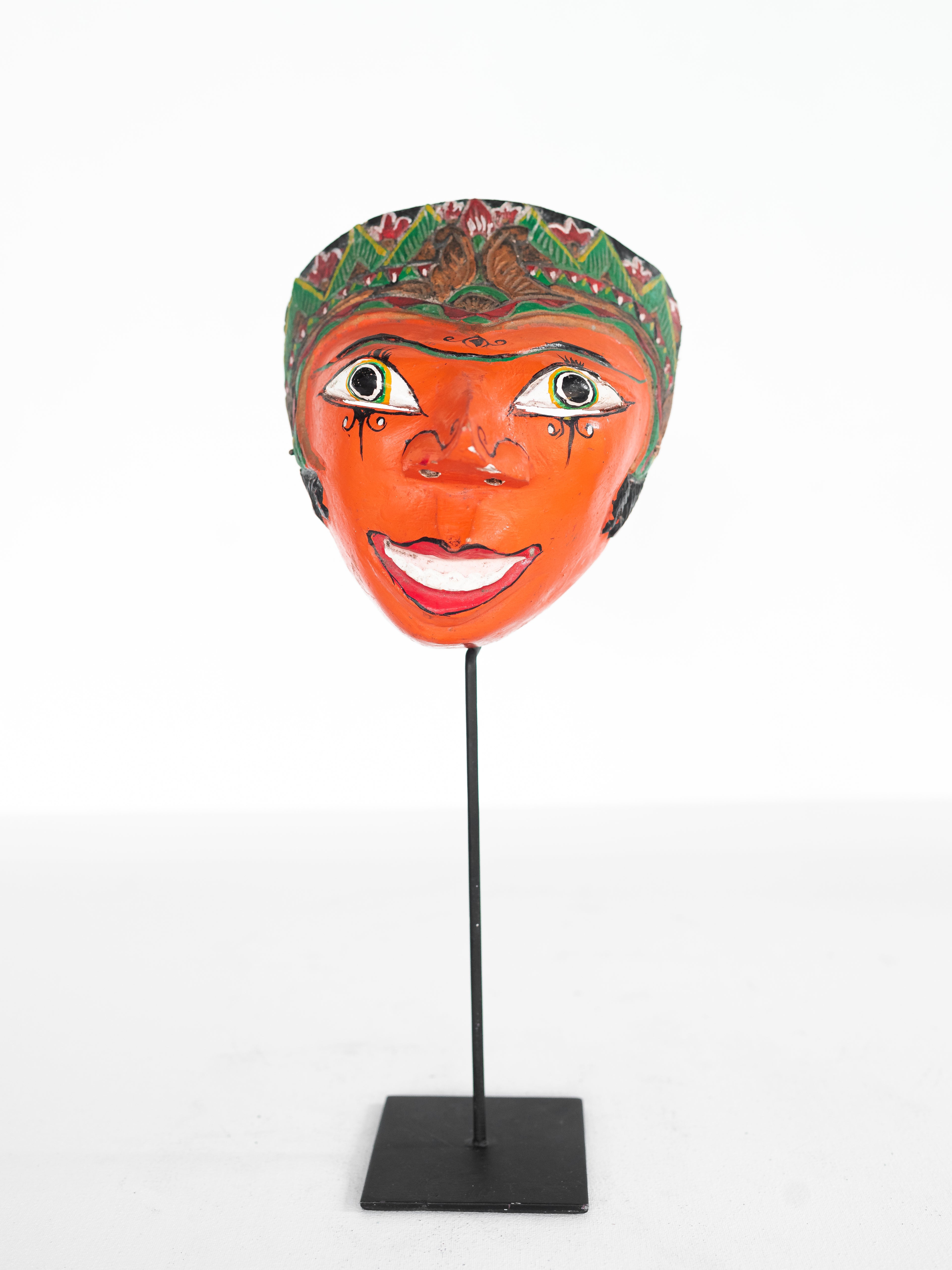 POINTED NOSE MASK ORANGE
