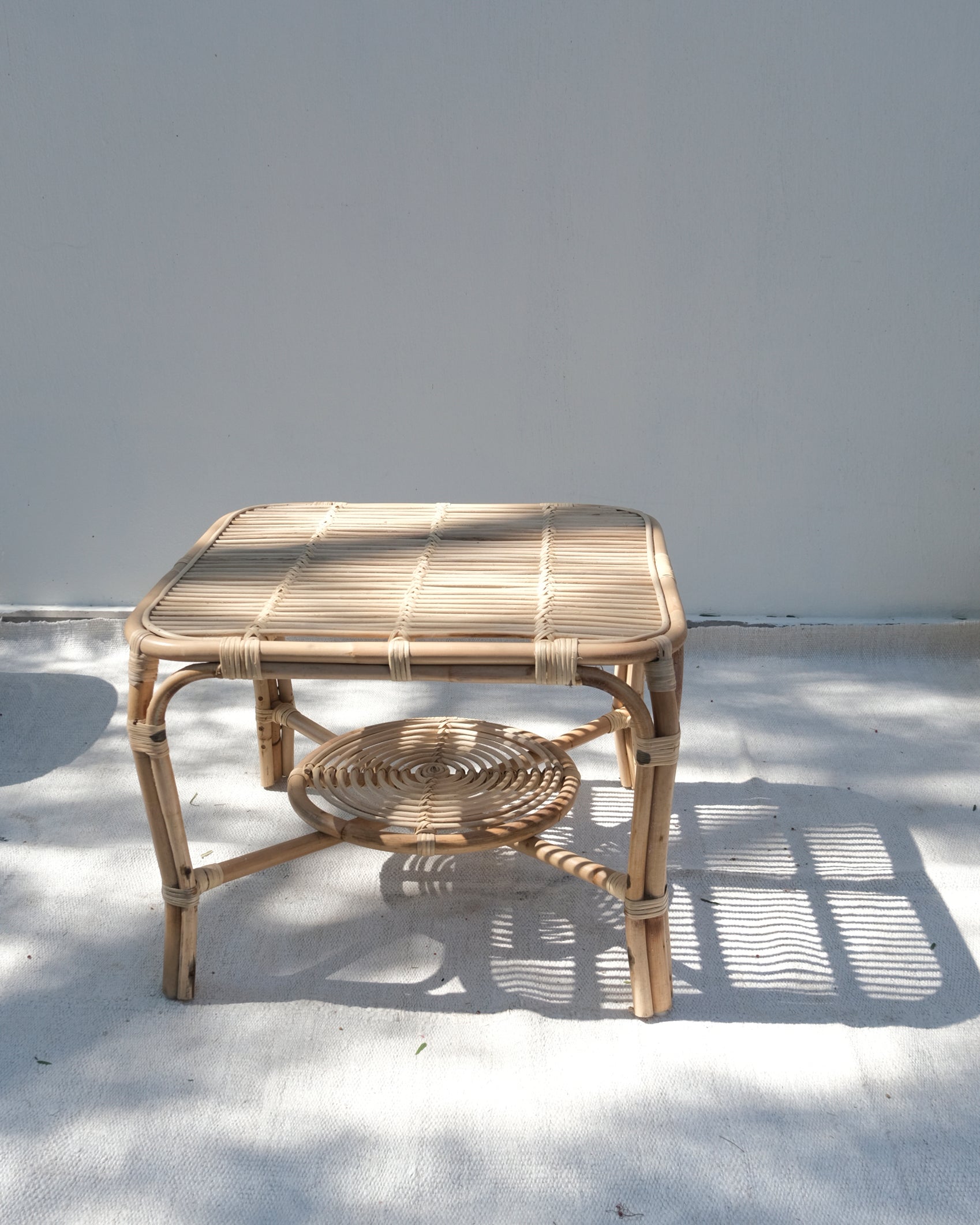 INTERVALS RATTAN COFFEE TABLE