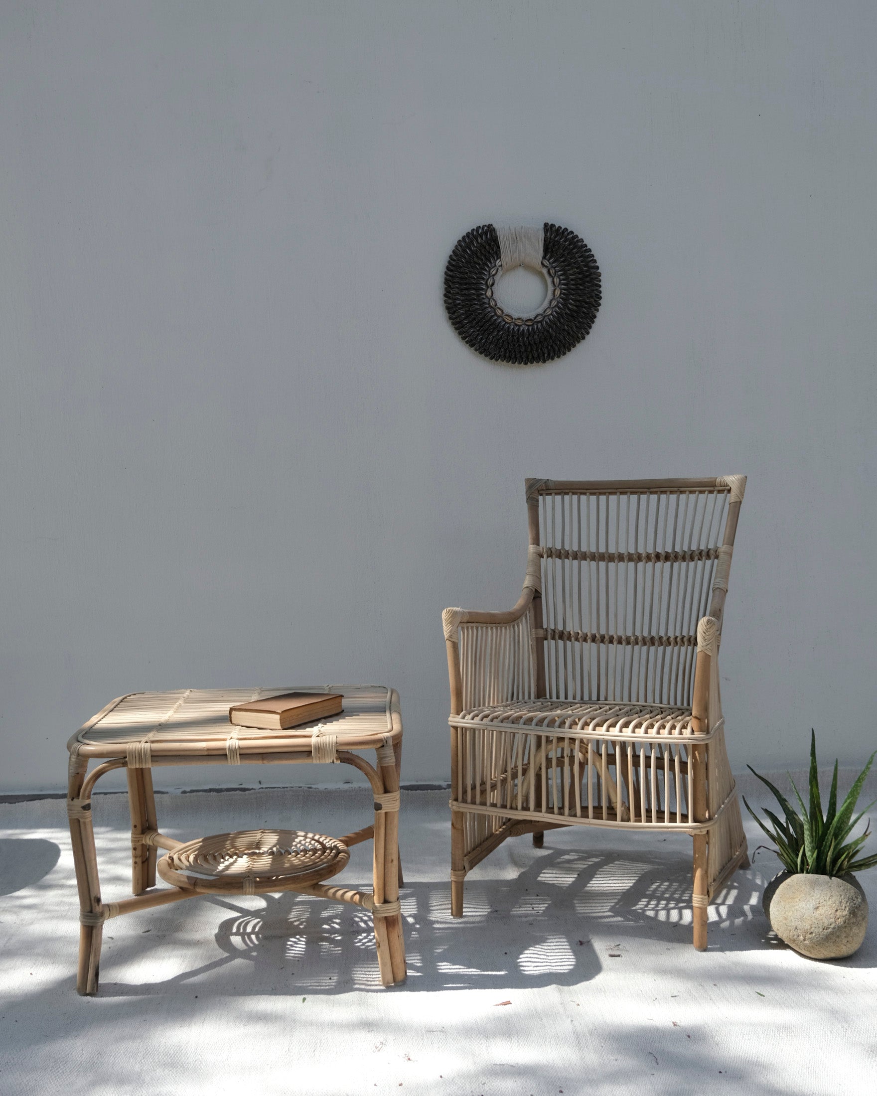 INTERVALS RATTAN COFFEE TABLE