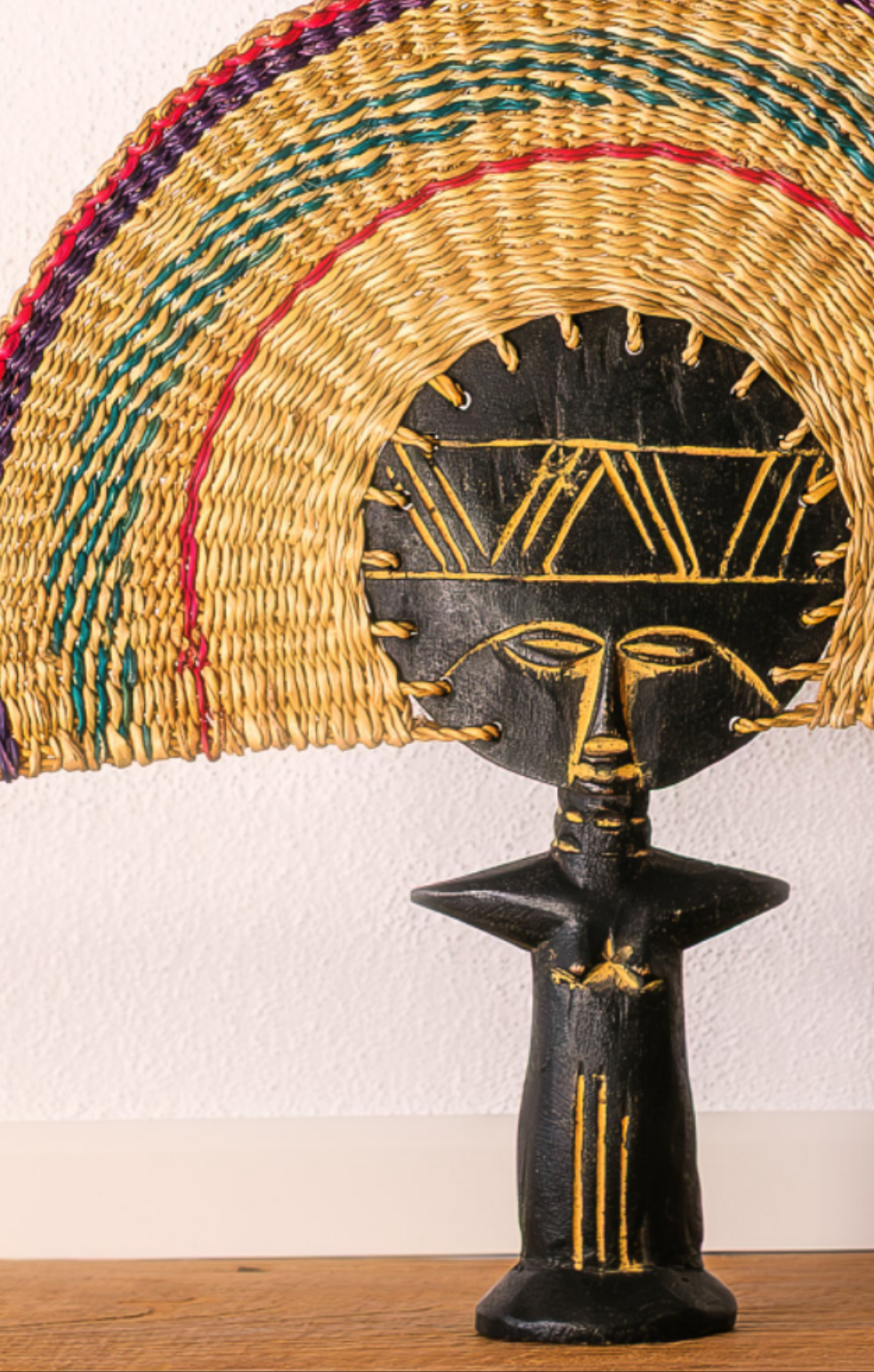 Afrika dekoratif Yelpaze