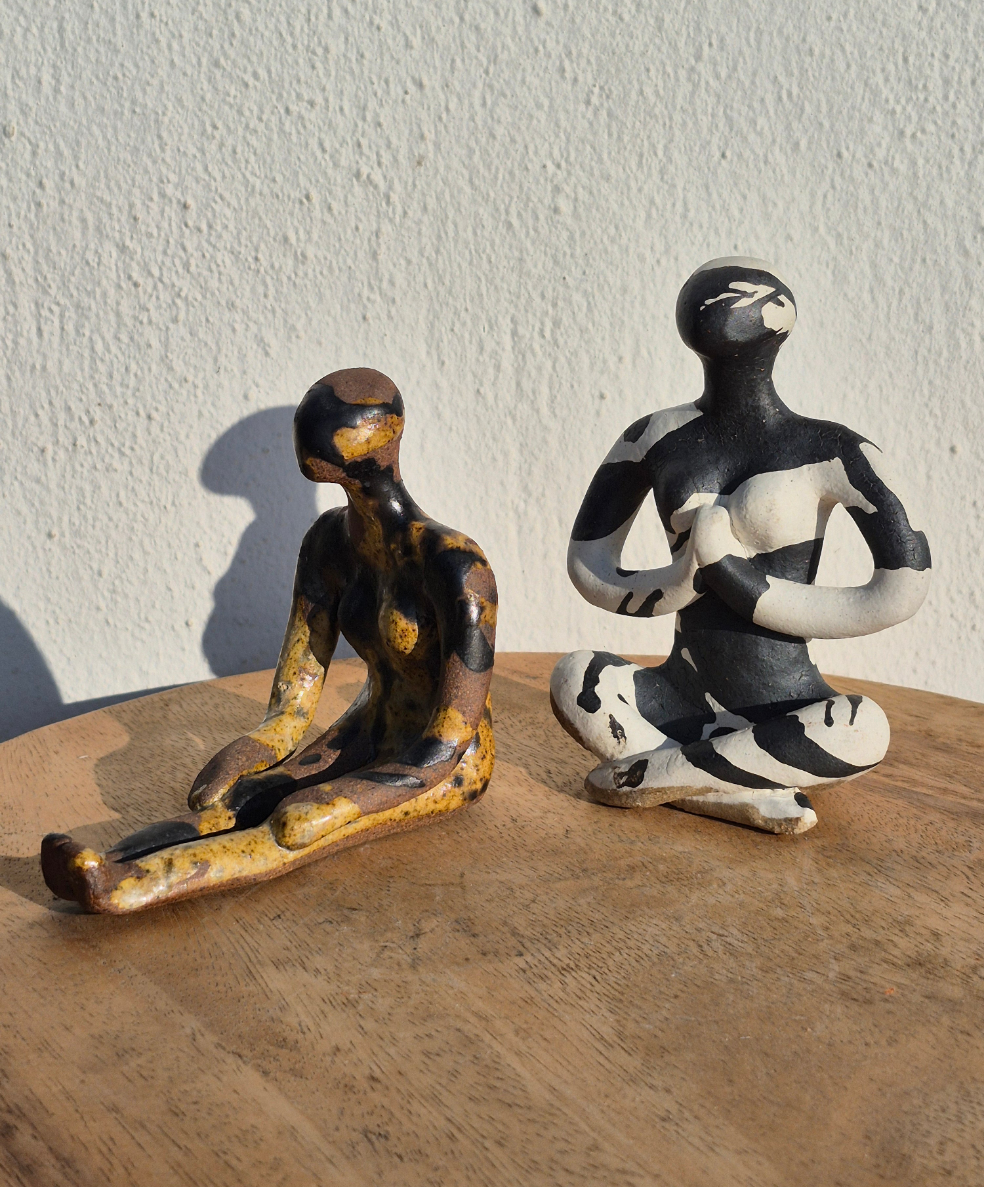 Seramik Yoga Biblo Set A