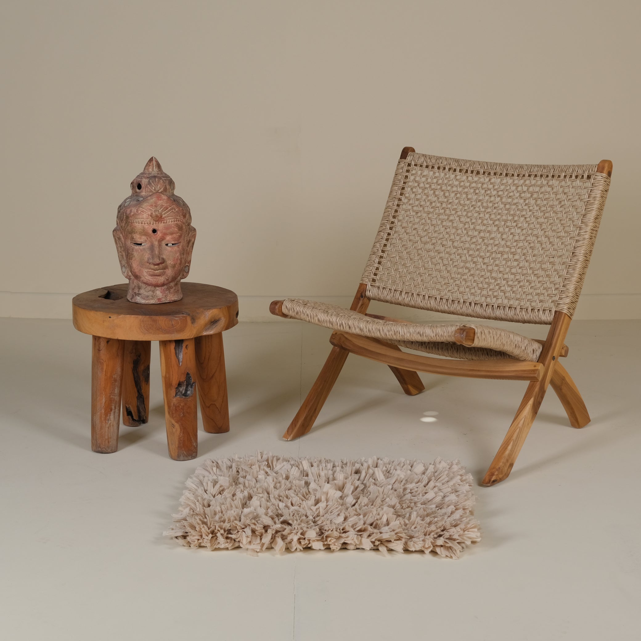 TEAK NATURAL COFFEE TABLE