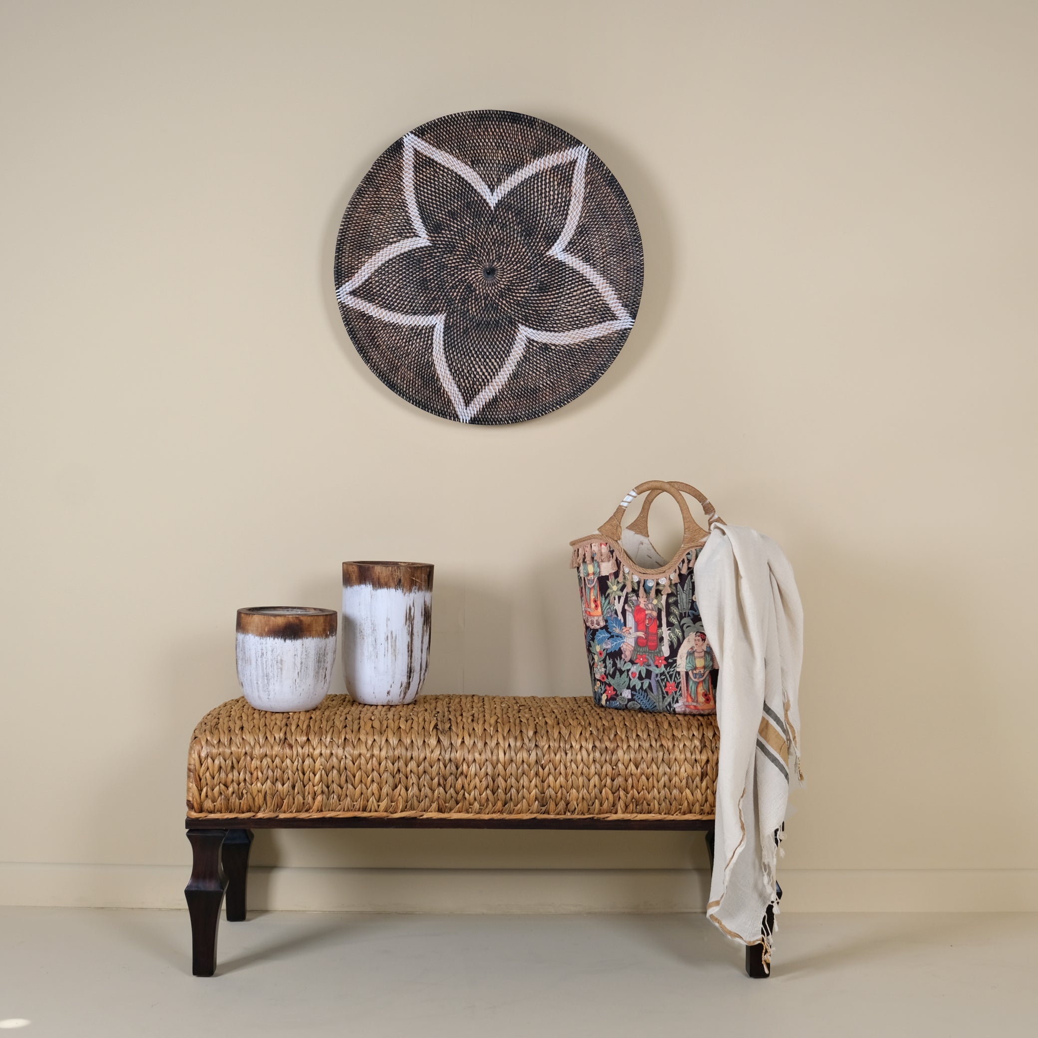 RATTAN WALL DECOR M