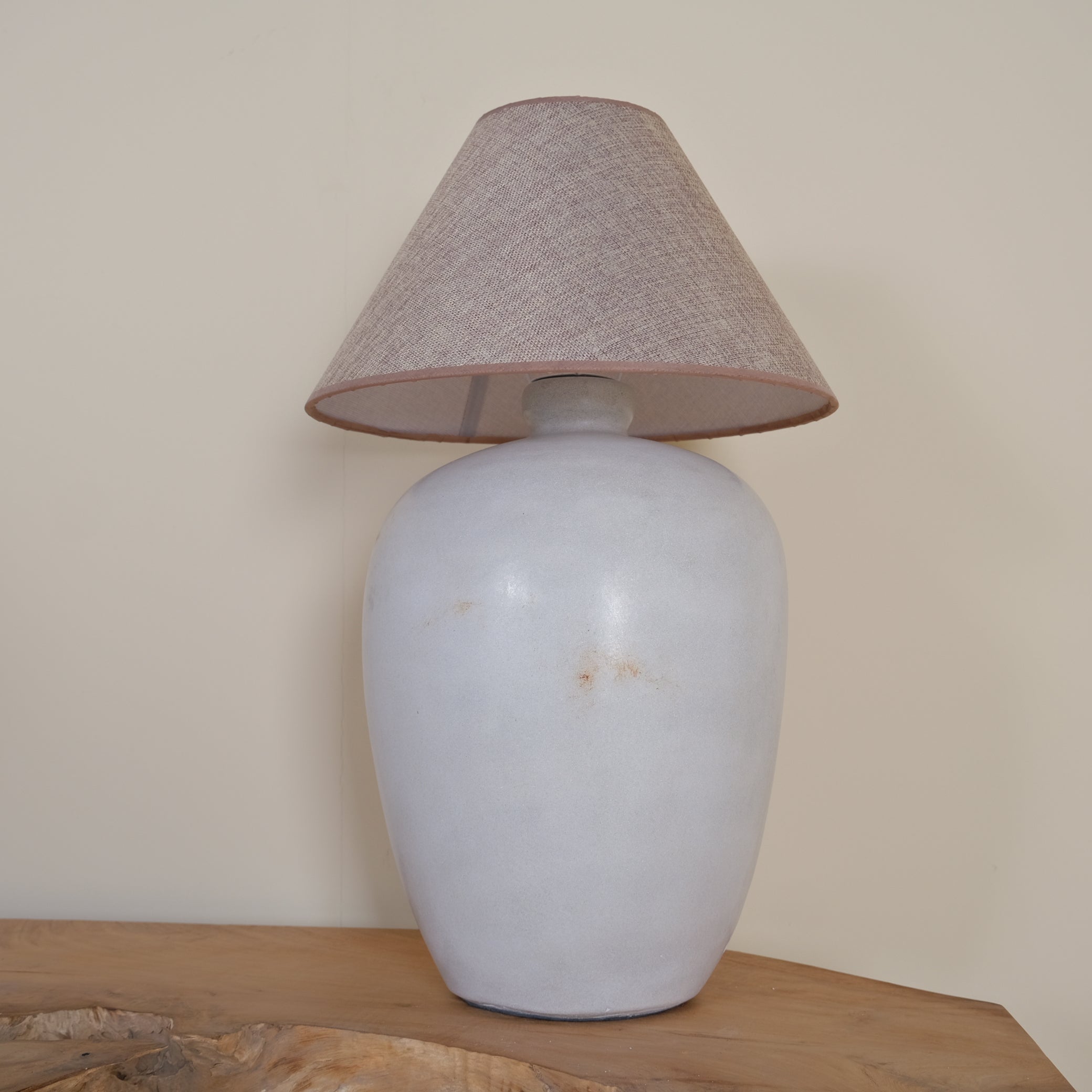 NATURAL PATTERNED LAMPSHADE