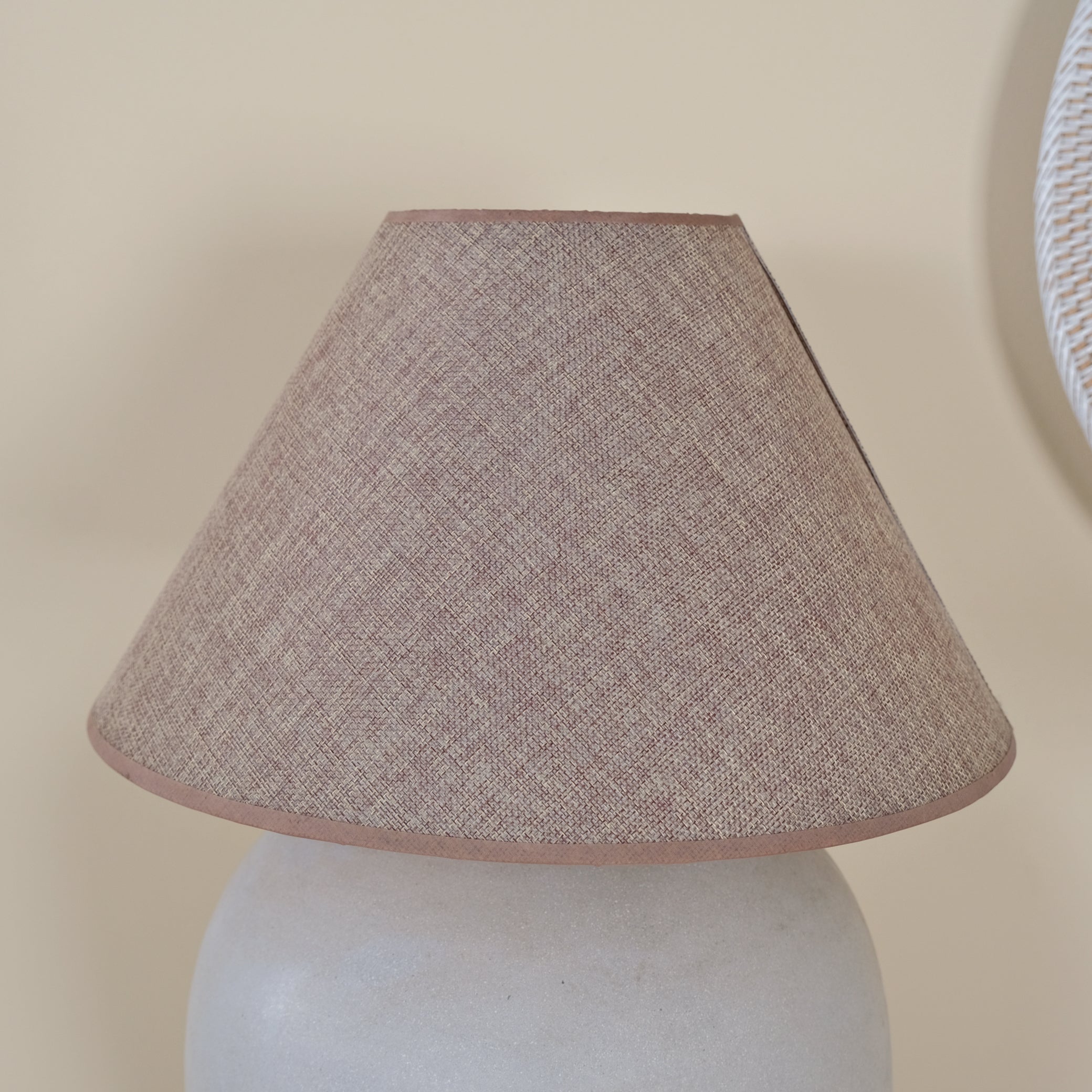 NATURAL PATTERNED LAMPSHADE