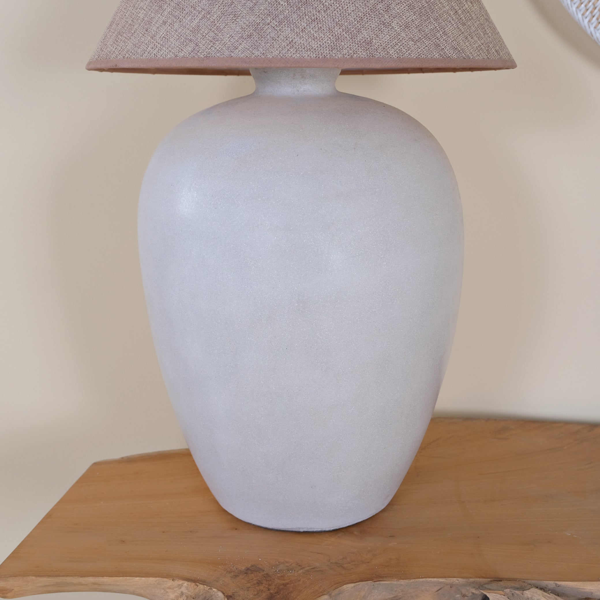 NATURAL PATTERNED LAMPSHADE