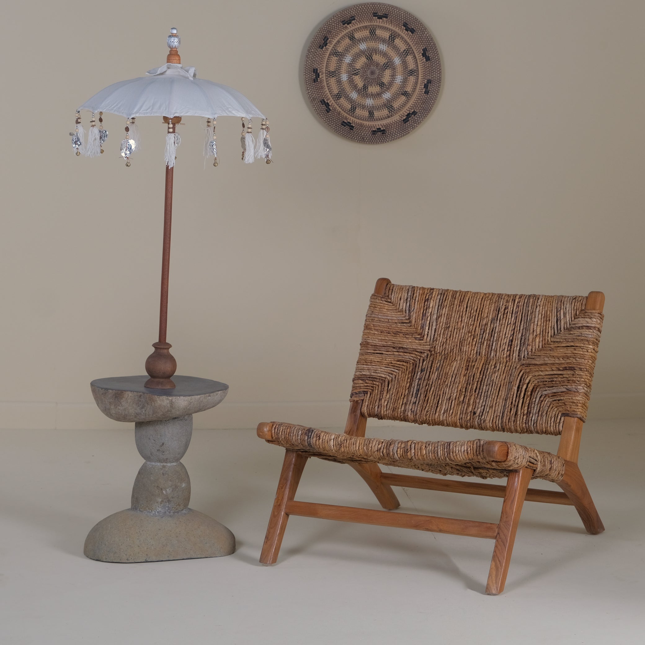 STONE CORK COFFEE TABLE