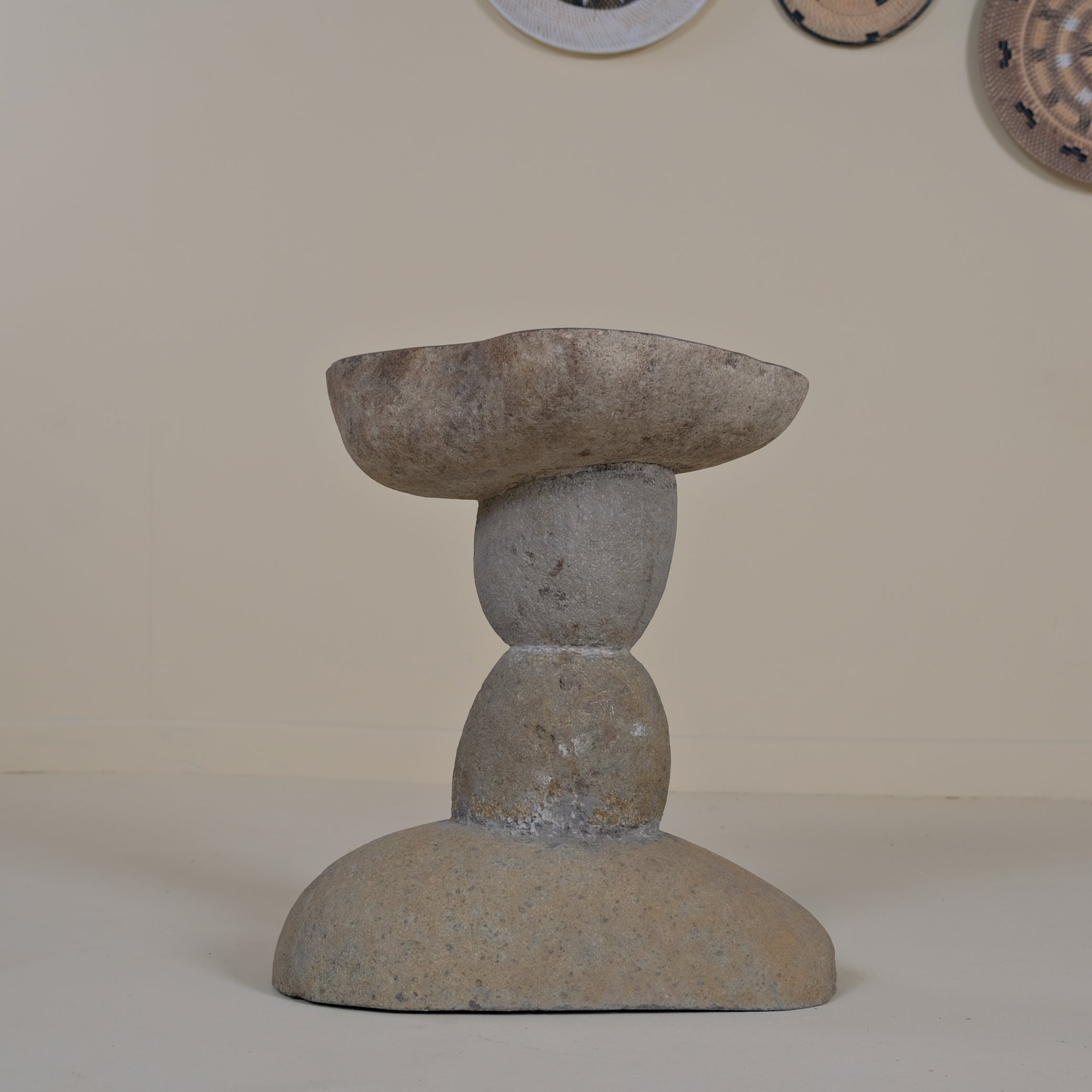 STONE CORK COFFEE TABLE