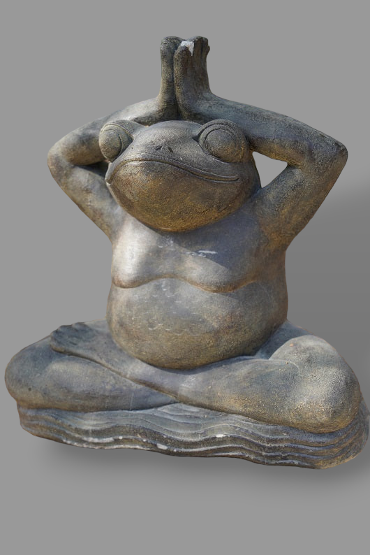 PRAYING STONE FROG