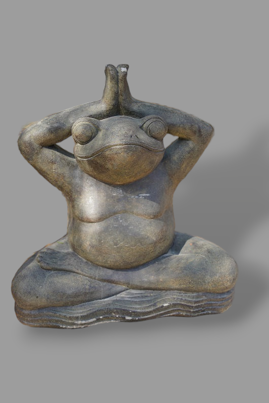 PRAYING STONE FROG