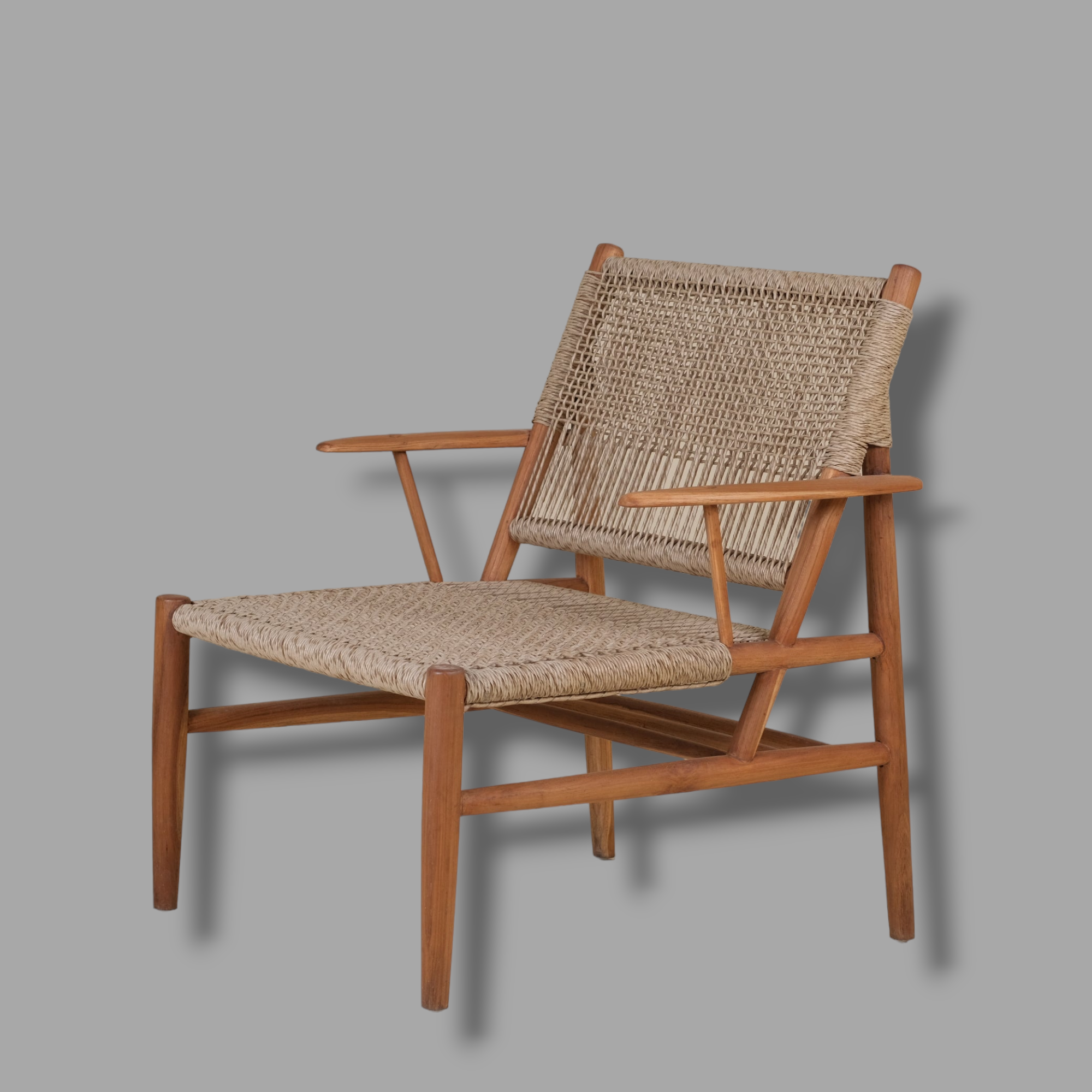 HALF YARN KNITTED ARMCHAIR