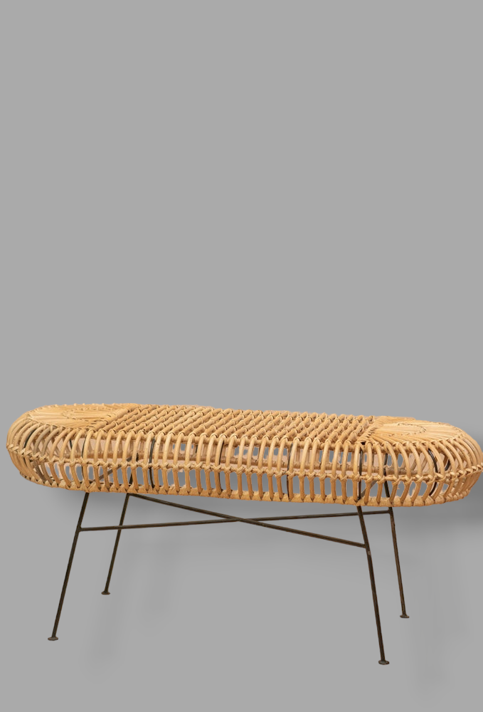 RATTAN SMALL BENCH