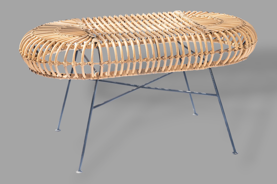 RATTAN LARGE BENCH