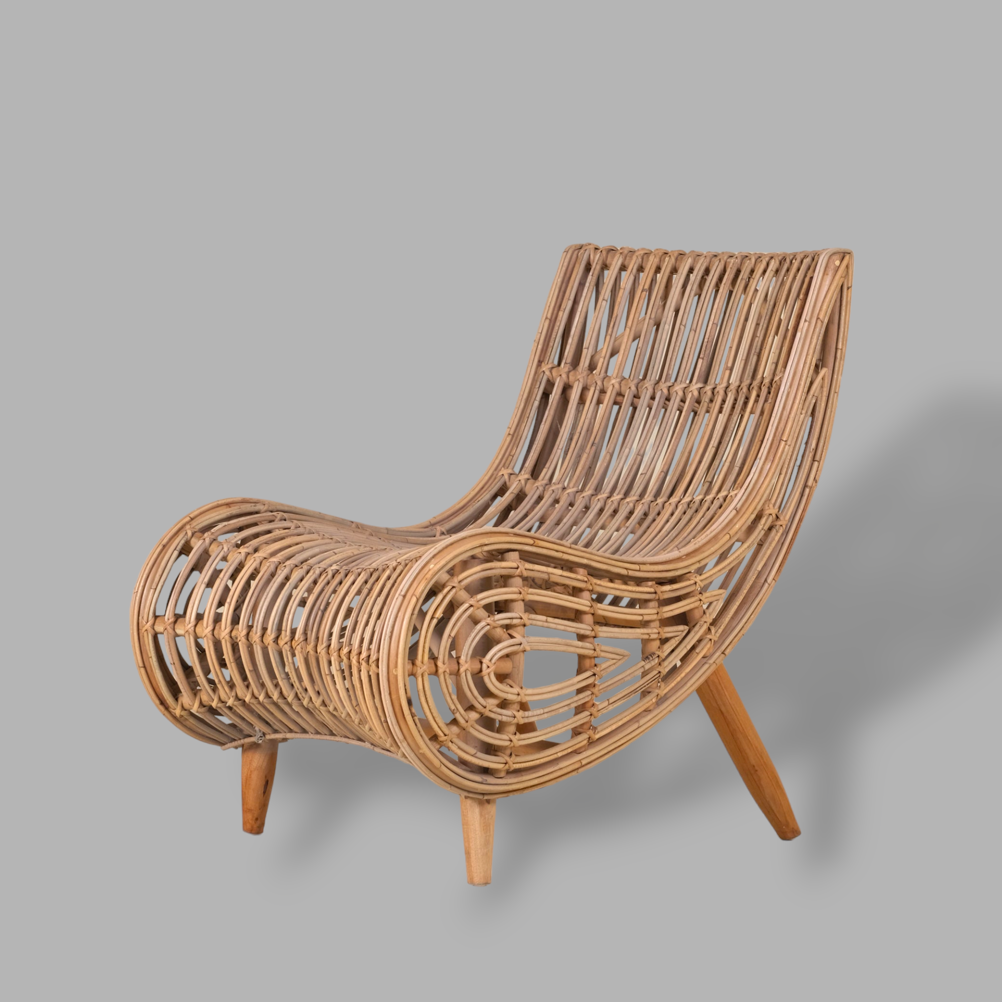 DROP RATTAN SOFA