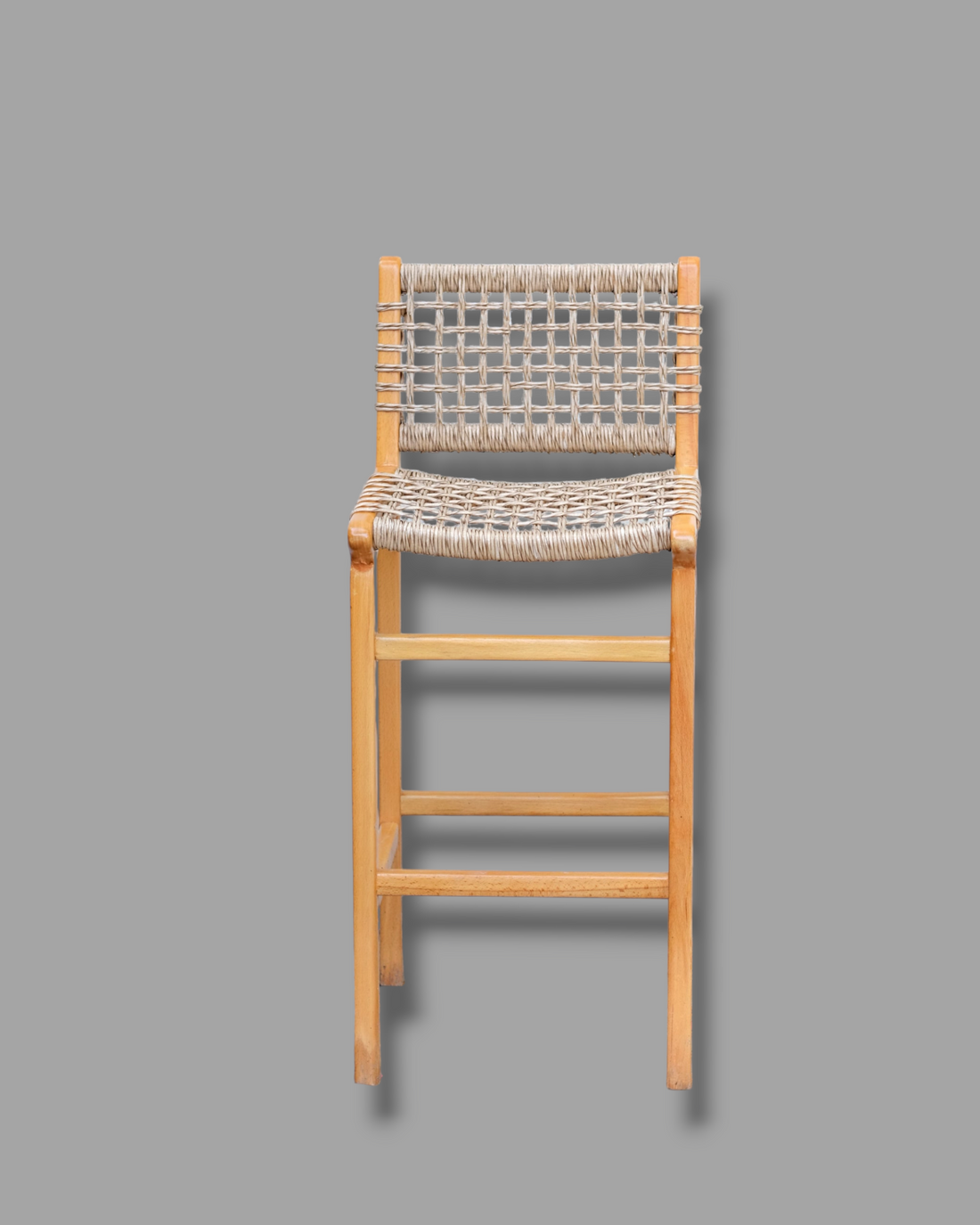 KNITTED BAR CHAIR CREAM
