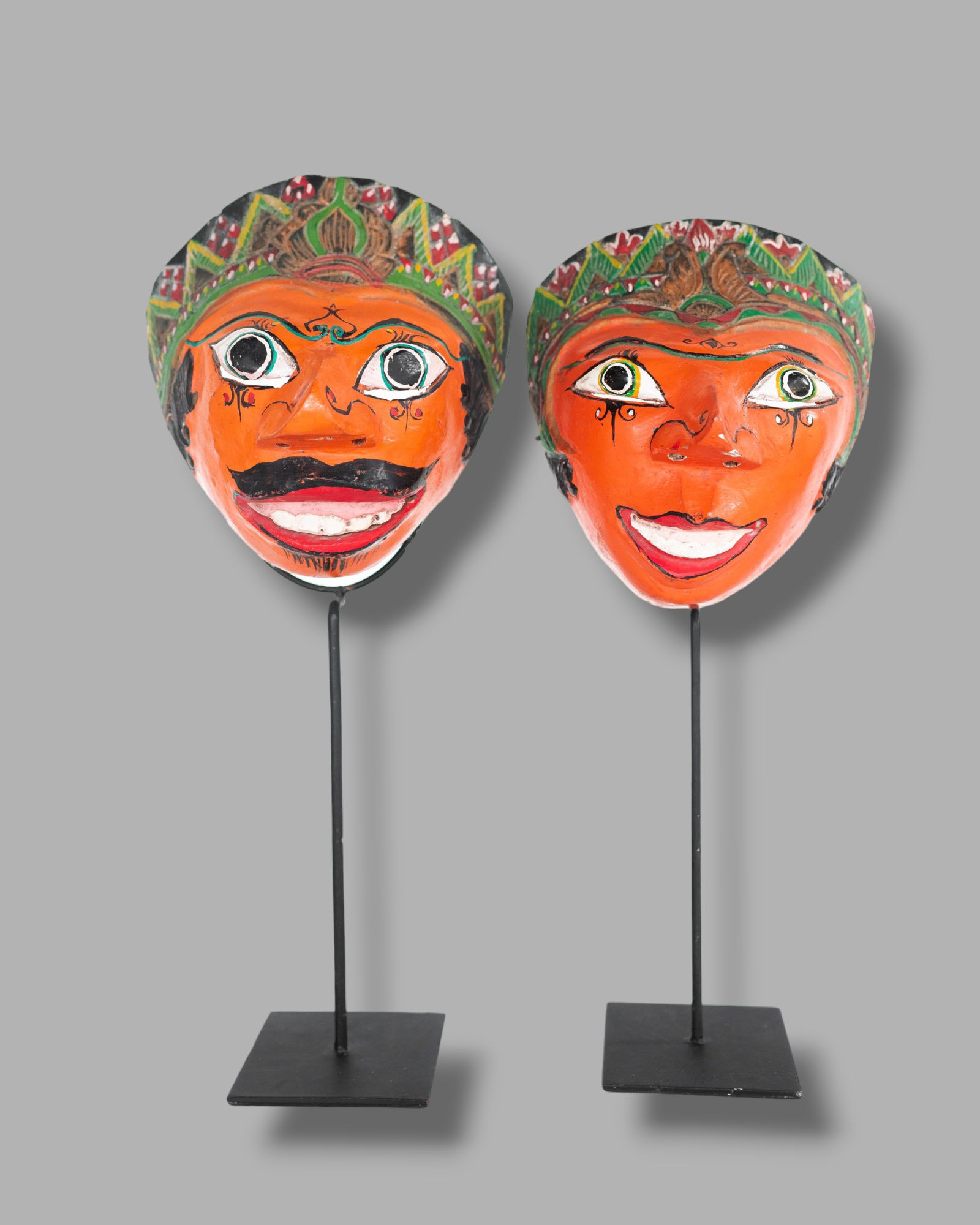 POINTED NOSE MASK ORANGE