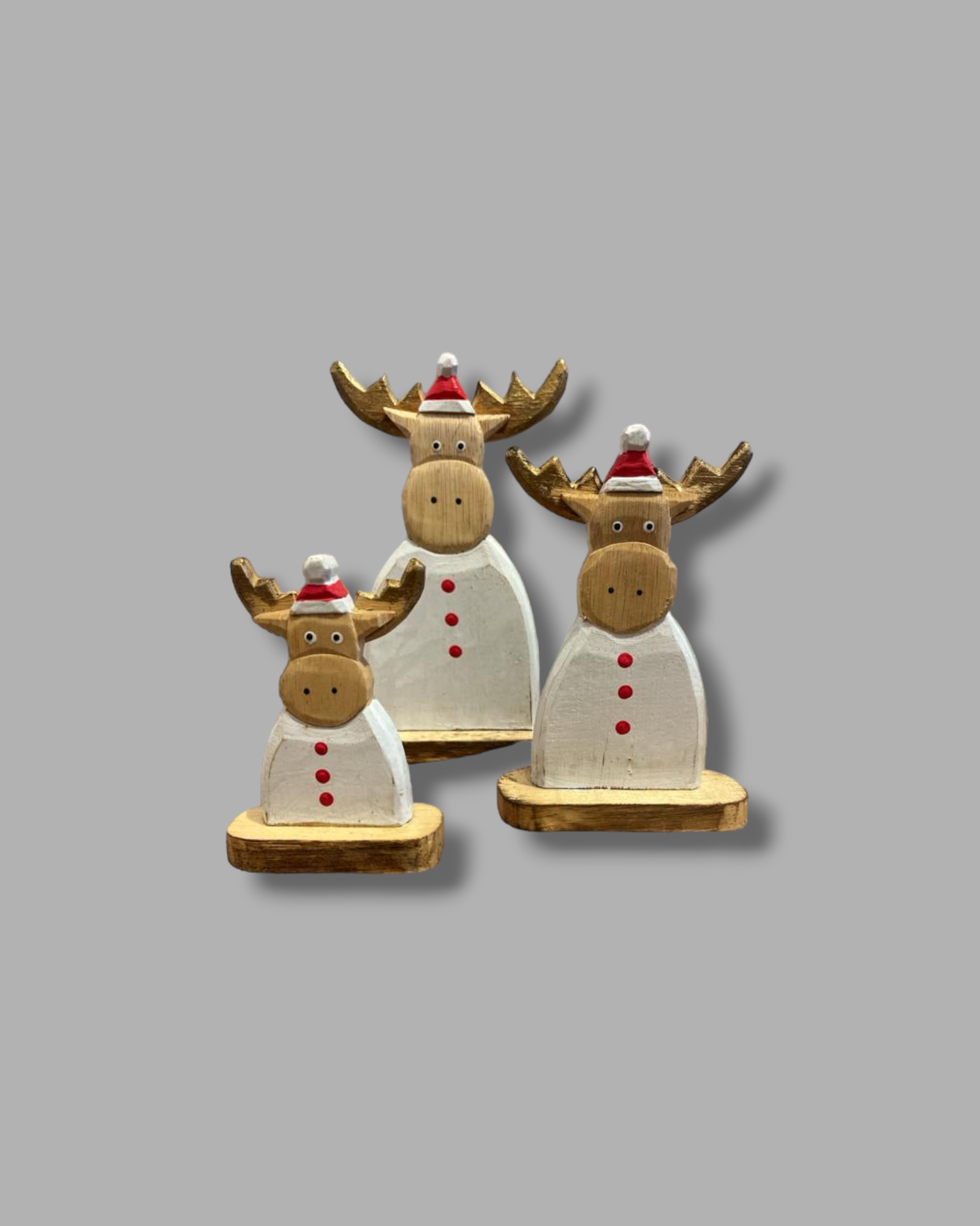SET OF THREE CHRISTMAS REIGNS
