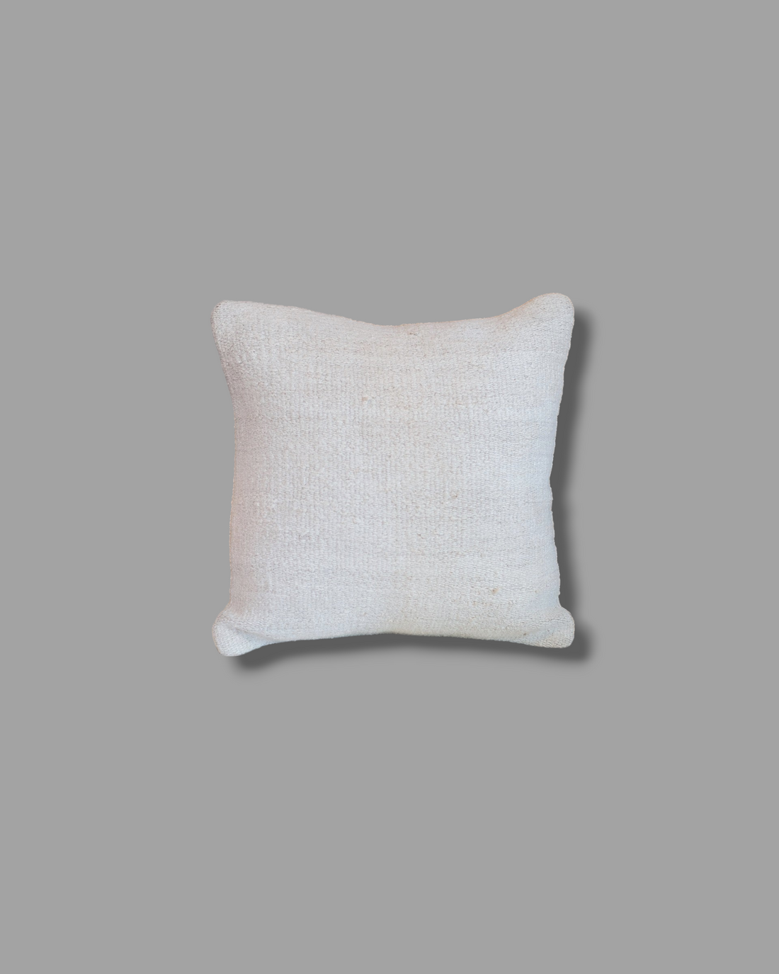 HANDWOVEN HEMP CREAM PILLOWCASE